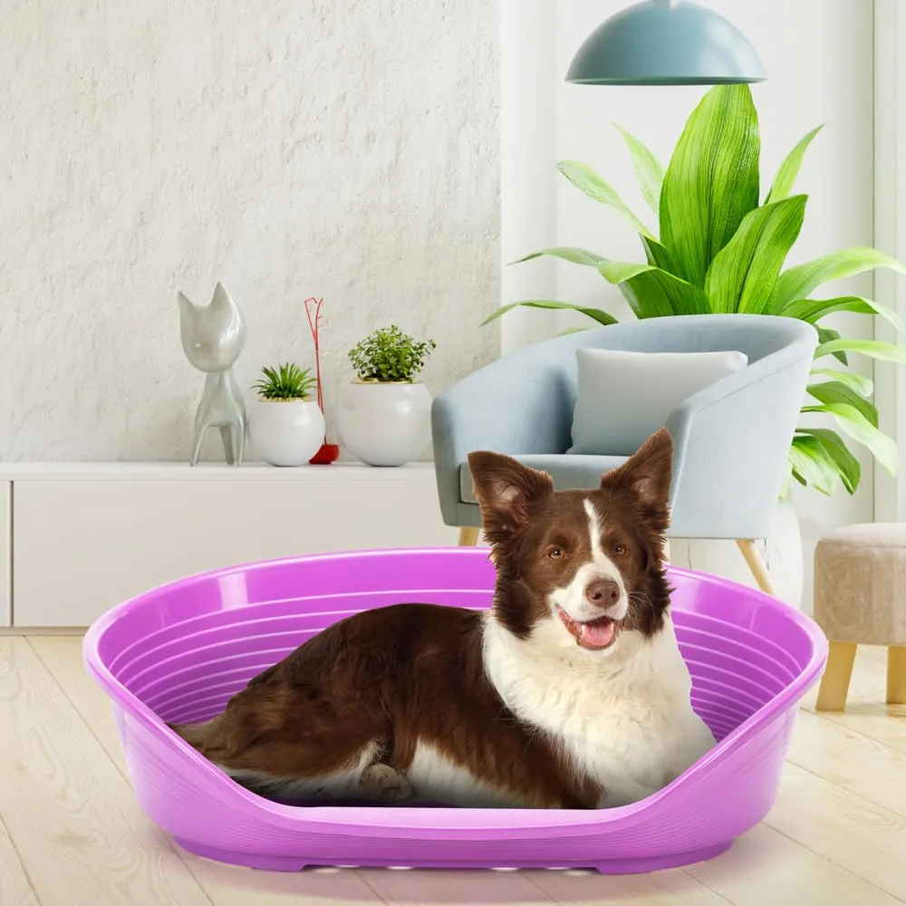 Ferplast Cuccia Cani in Plastica Siesta Deluxe, 84 x 55 x 28,5 cm, Viola - immagine 3