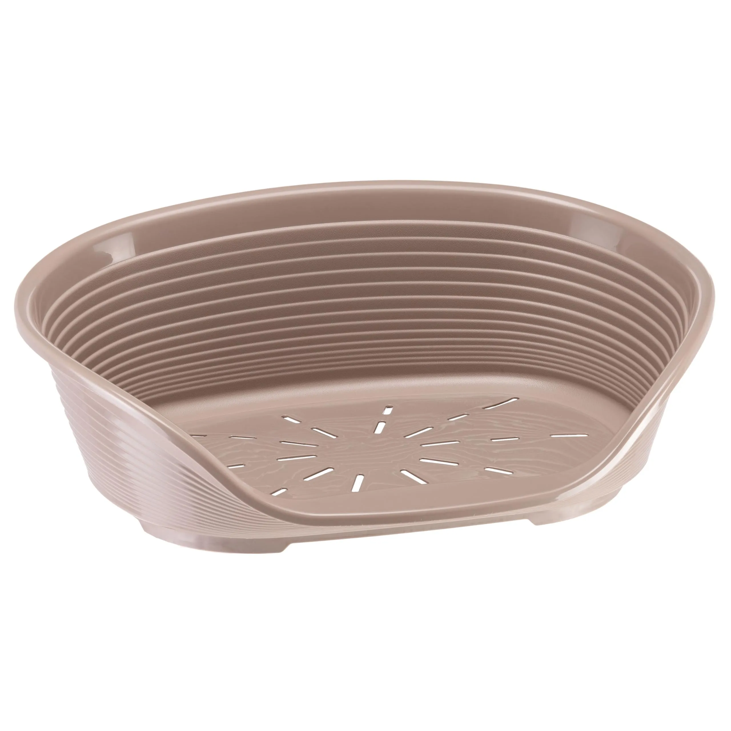 Ferplast Siesta Deluxe Cuccia per cani e gatti, 43 x 28 x h 17,5 cm, Tortora - immagine 1