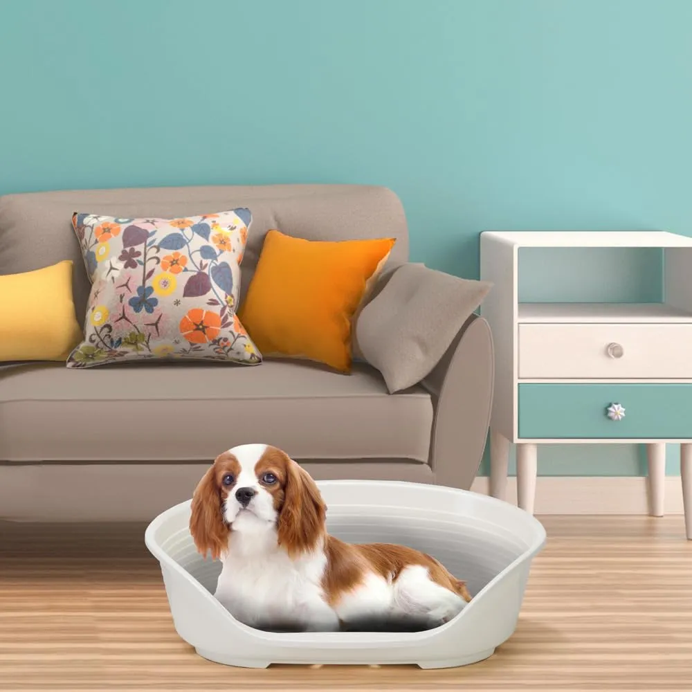 Ferplast Siesta Deluxe Cuccia per Cani e Gatti, Taglia 6, Bianco, 62 x 41 x h 23,5 cm - immagine 3