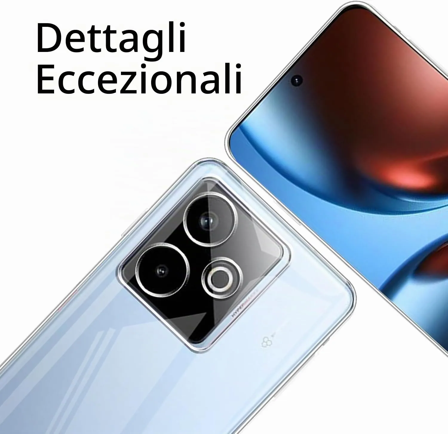 Captor Clear Soft Silicone Case for Realme GT 7T 5G - immagine 4