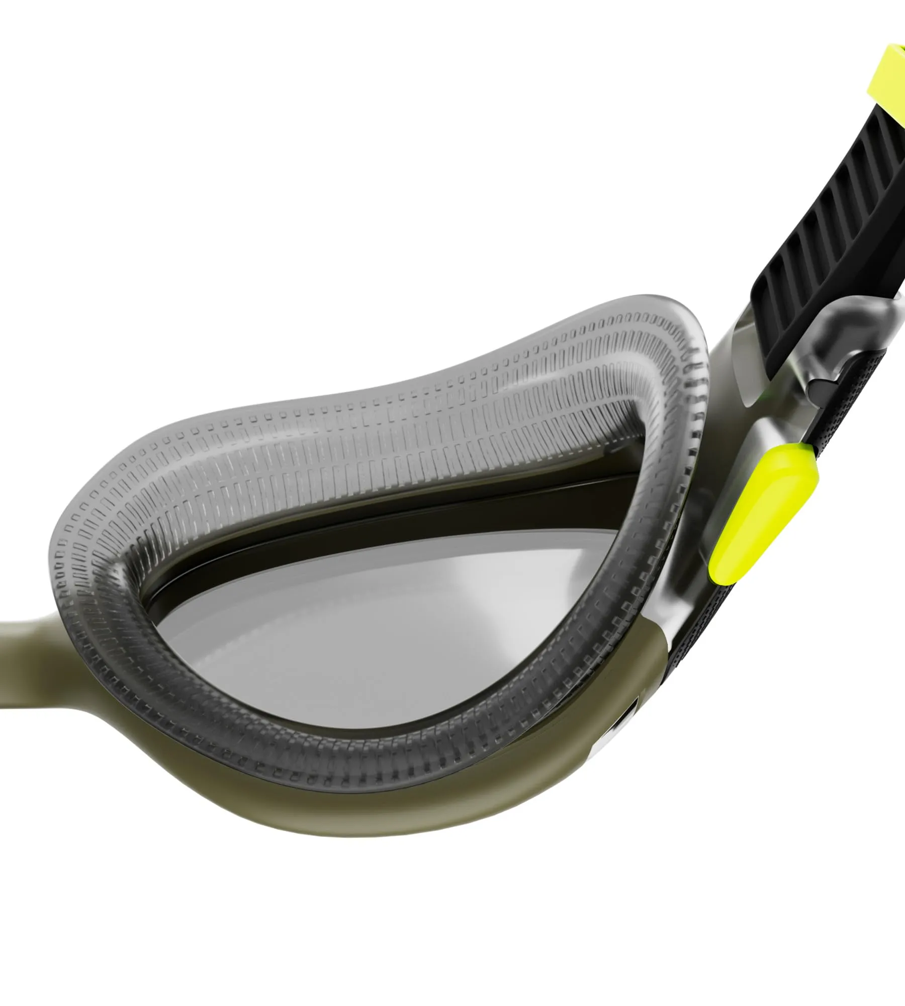 Speedo Unisex Biofuse 2.0 Swimming Goggles, Olive Night/Black/Smoke, One Size - immagine 9