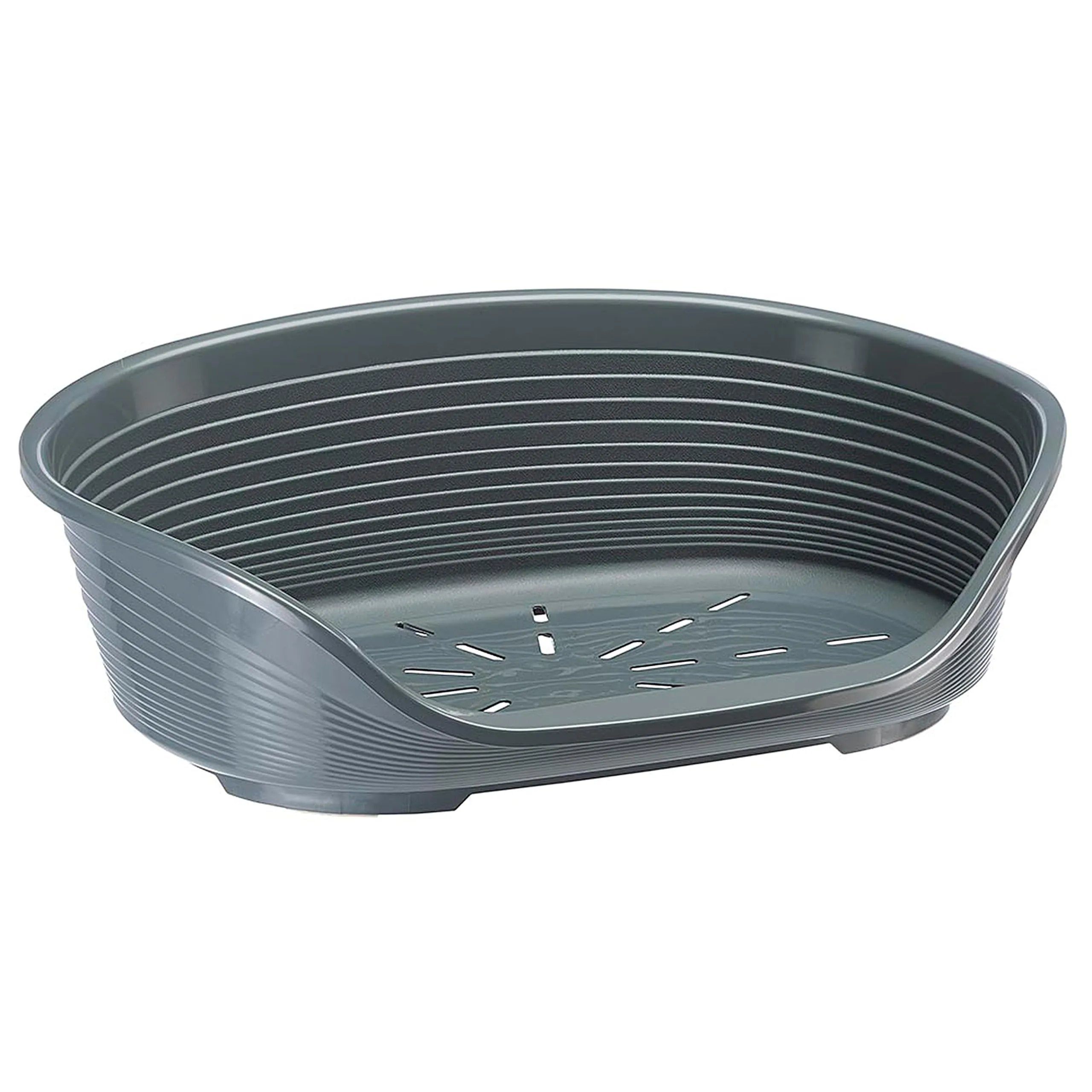 Ferplast Siesta Deluxe Cuccia per Cani e Gatti, 43 x 28 x 17,5 cm, Grigio - immagine 1