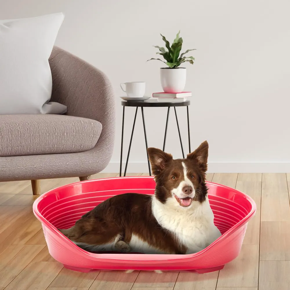 Ferplast Cuccia Cani in Plastica, Taglia 10, Bordeaux - immagine 2