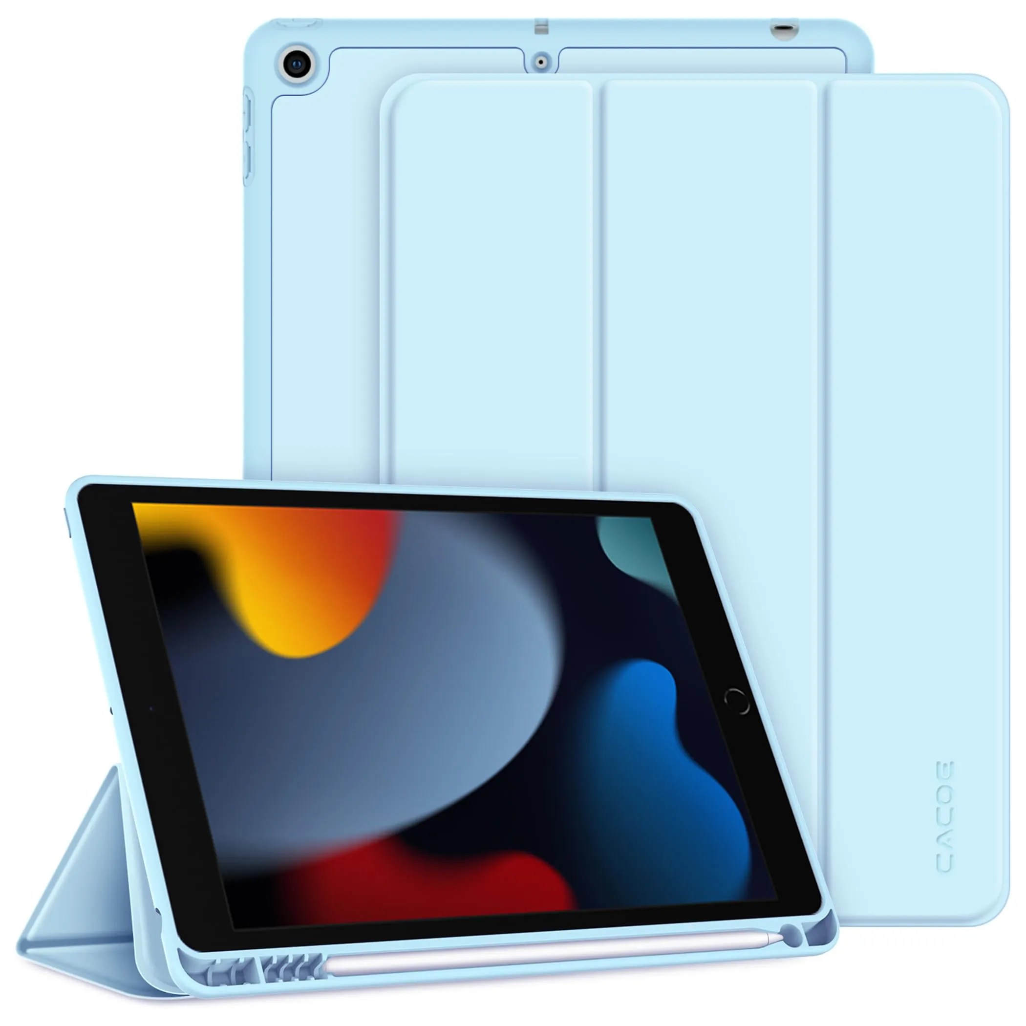 CACOE Cover per iPad 9a / 8a / 7a Generazione 10.2 pollici - immagine 1