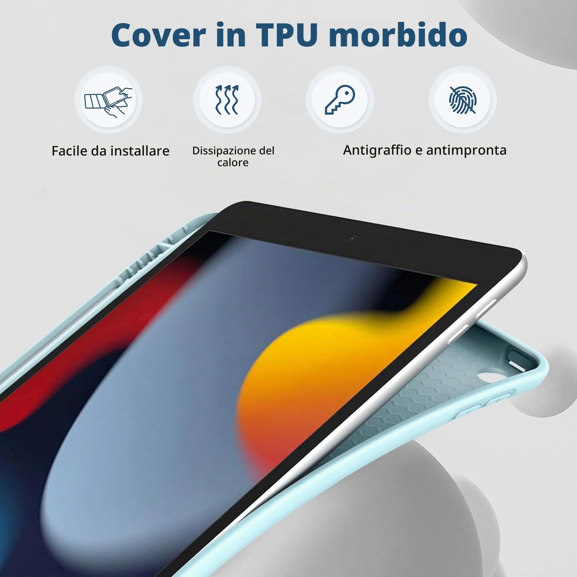 CACOE Cover per iPad 9a / 8a / 7a Generazione 10.2 pollici - immagine 7