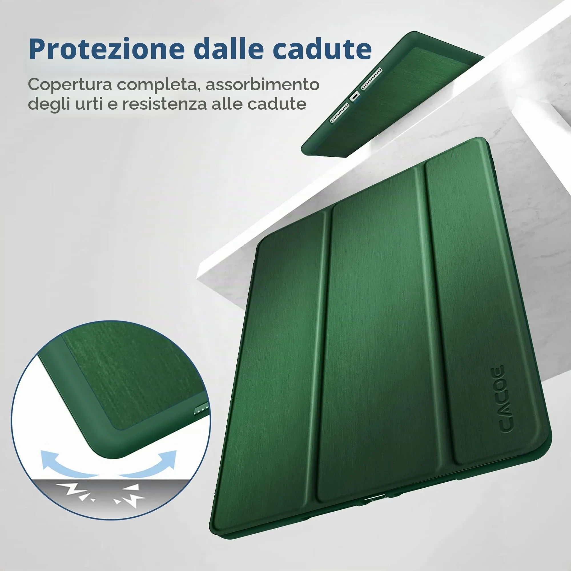 CACOE Cover per iPad 9a / 8a / 7a Generazione (10,2 pollici) - immagine 5