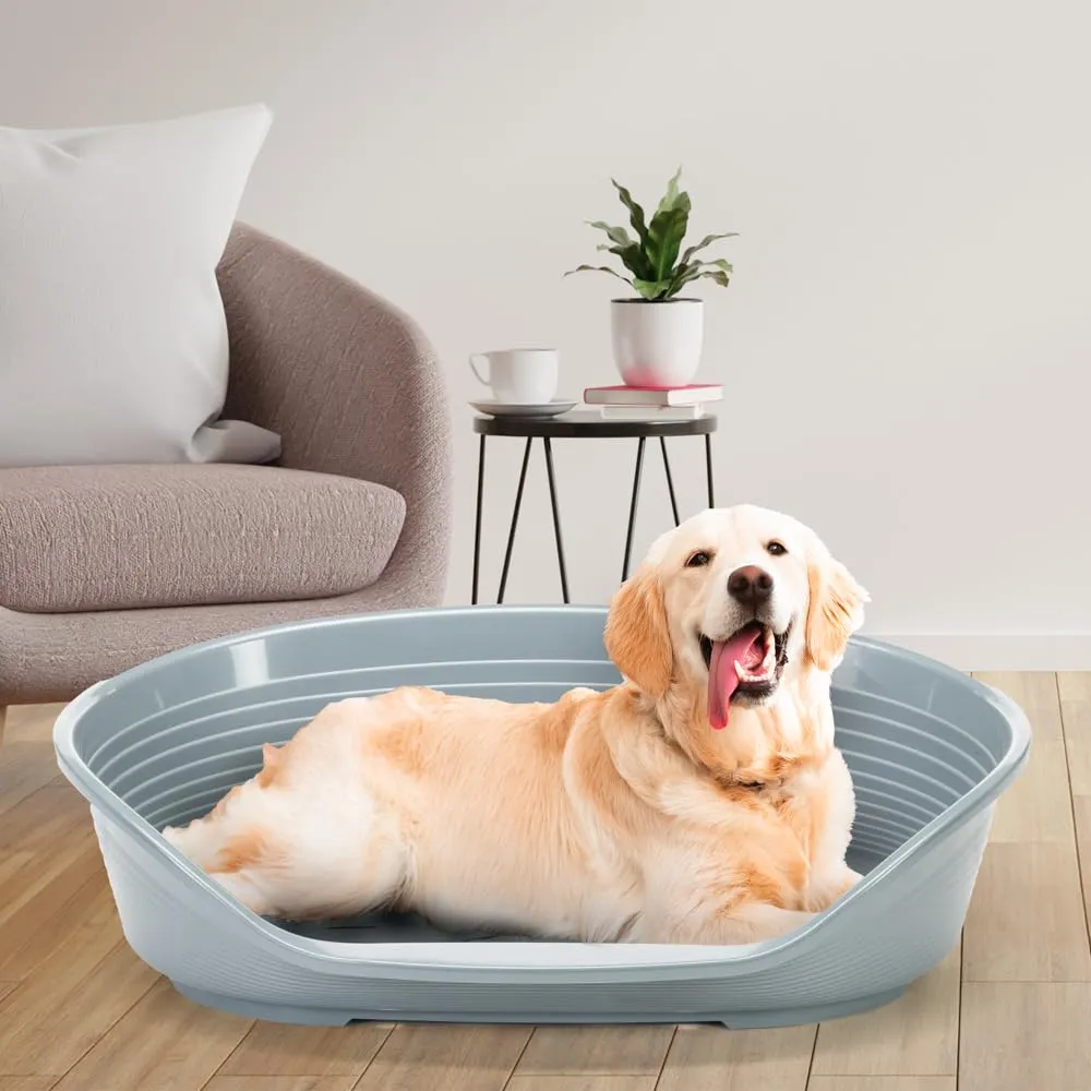 Ferplast Cuccia Cani in Plastica Taglia 12, Grigio Scuro, 111 x 80.5 x 33.5 cm - immagine 2