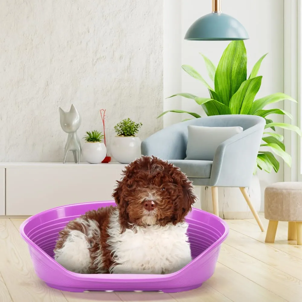 Ferplast Cuccia per Cani e Gatti in Plastica, 82 x 60 x 25 cm, Glicine - immagine 3