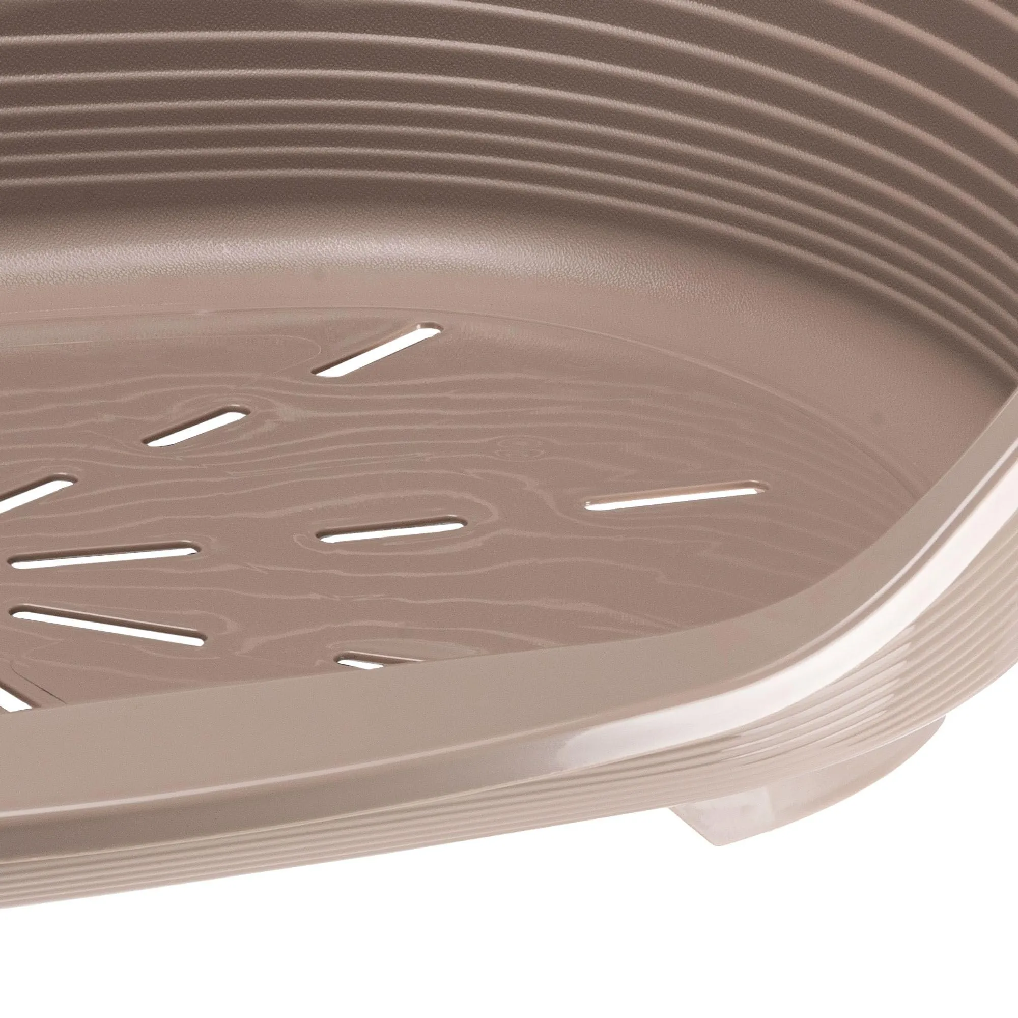 Ferplast Cuccia Cani in Plastica, Taglia 12, 111 x 80,5 x 33,5 cm, Tortora - immagine 5