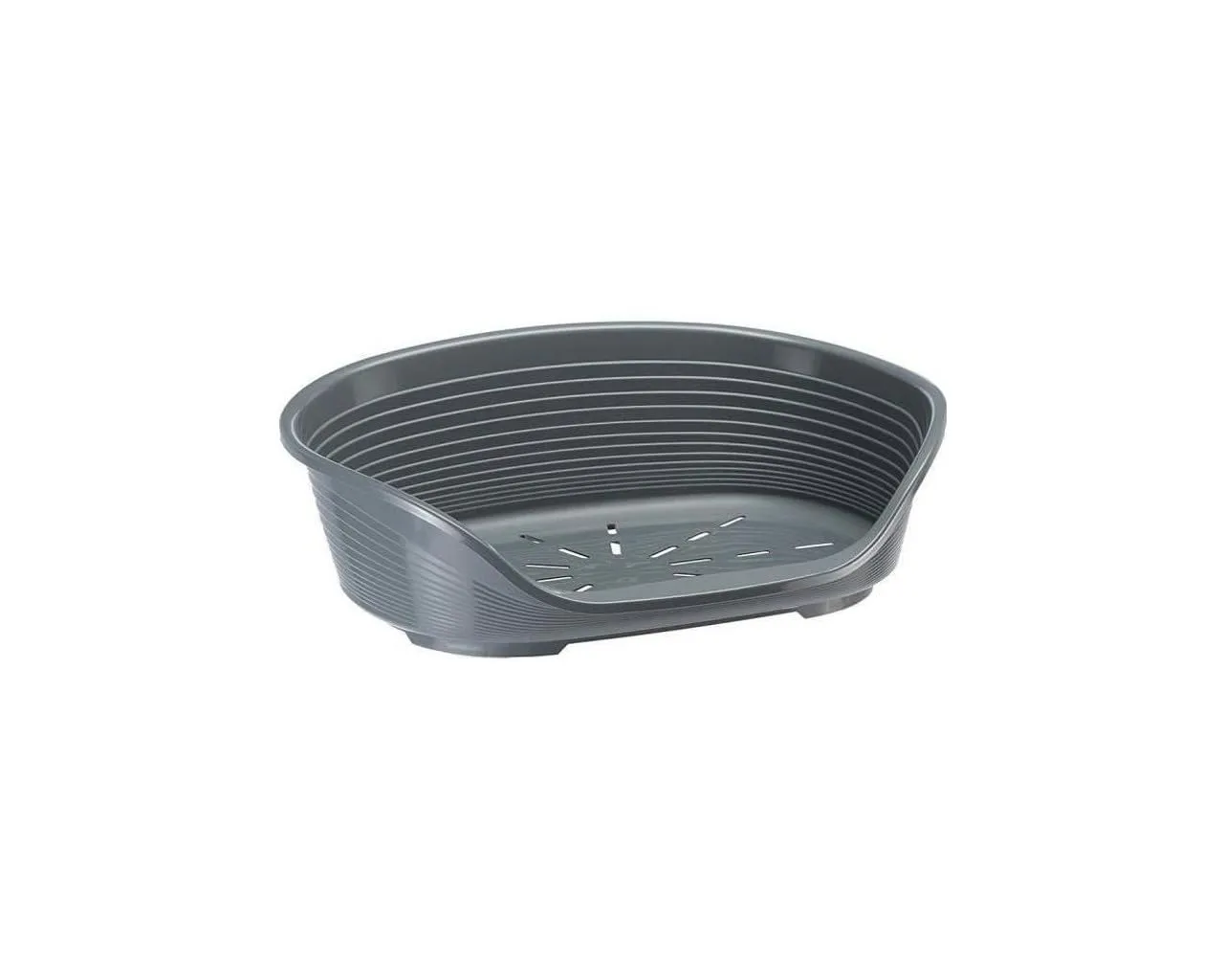 Ferplast Siesta Deluxe Cuccia per cani e gatti, Grigio, 74 x 48 x 25 cm - immagine 1