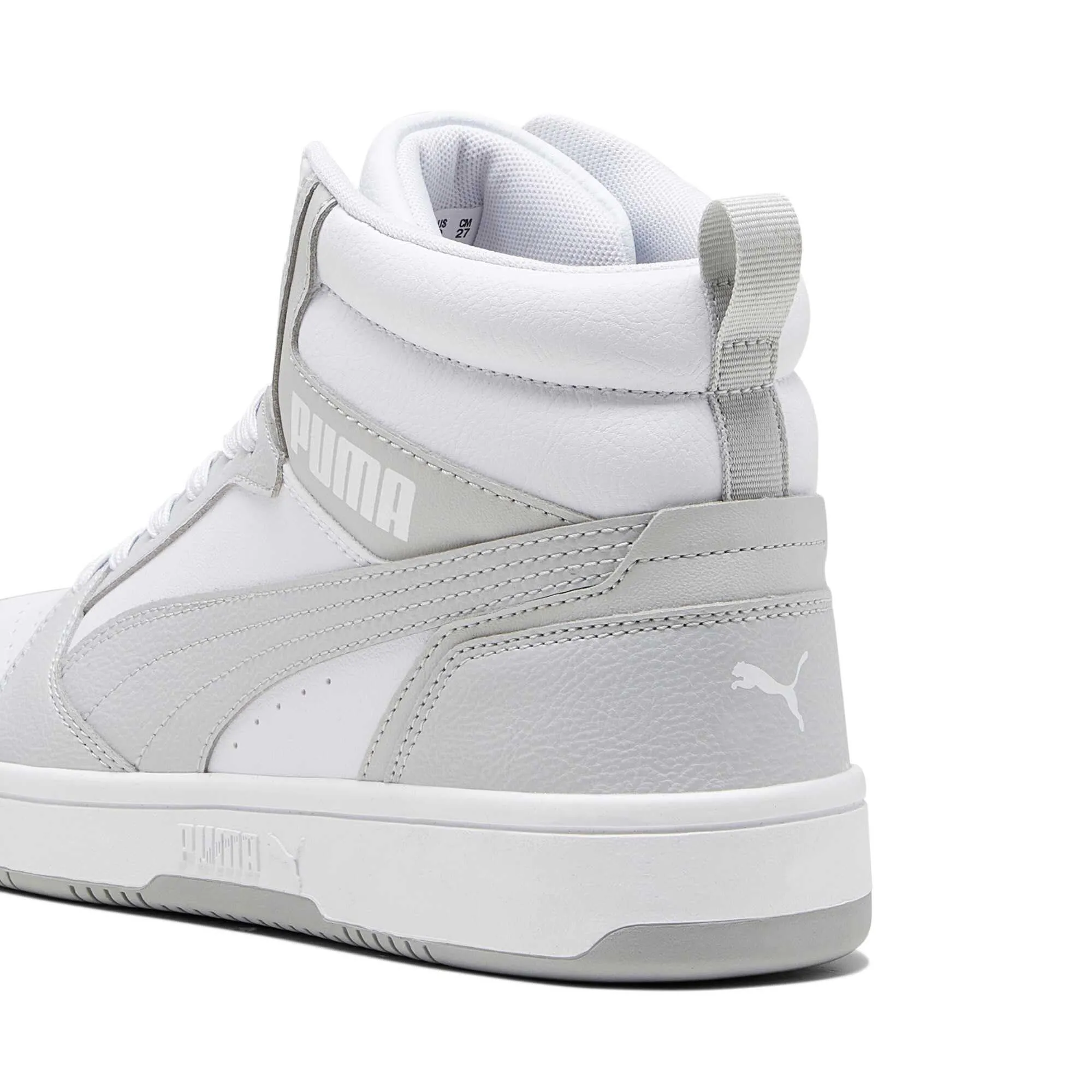 PUMA Rebound V6 Unisex Adult Sneakers - White Ash Gray, 37.5 EU - immagine 5