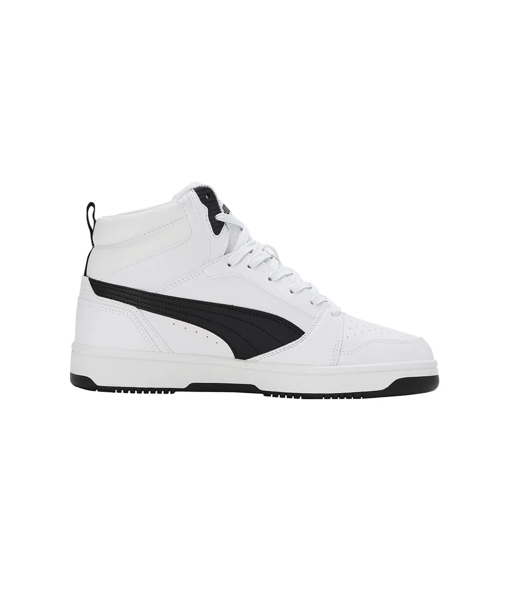 PUMA Rebound V6 Unisex Adult Sneakers, White Black, 42 EU - immagine 3