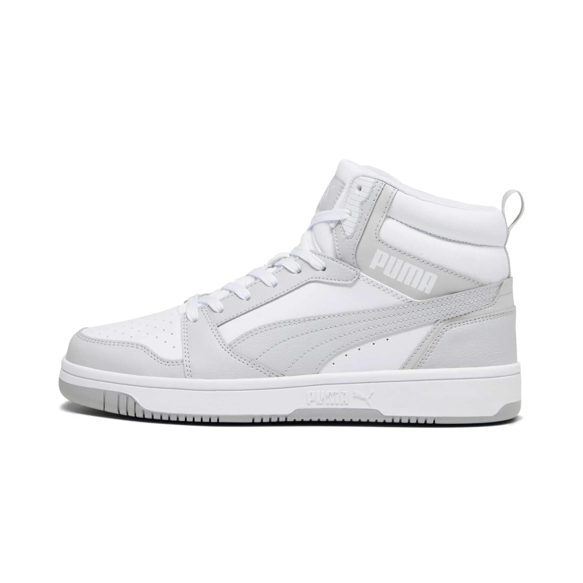 Puma Rebound V6 Unisex Sneakers, White Ash Gray, 37 EU - immagine 1