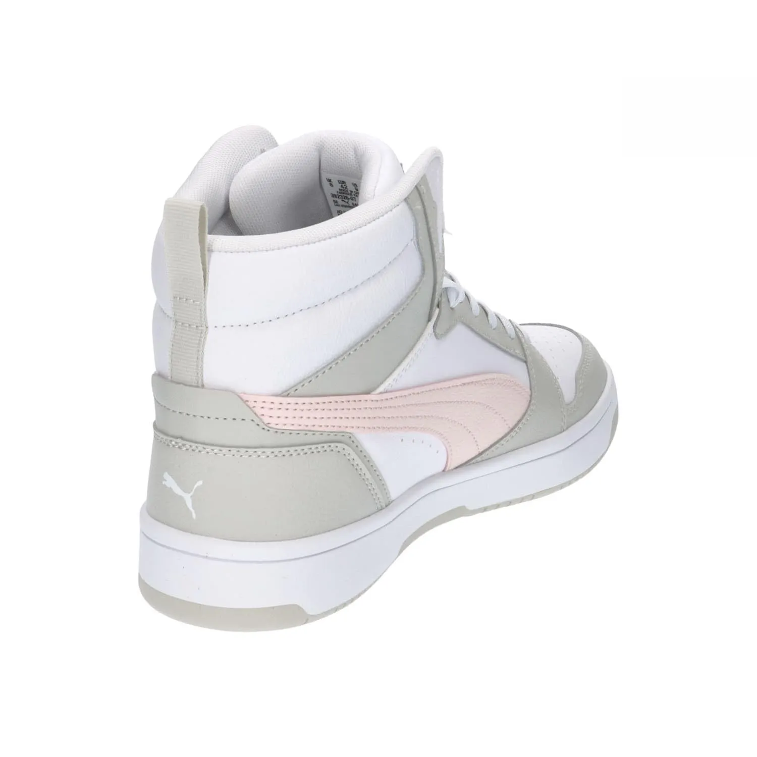 PUMA Rebound V6 Unisex Adult Sneakers, White Frosty Pink Sedate Gray, 37 EU - immagine 6