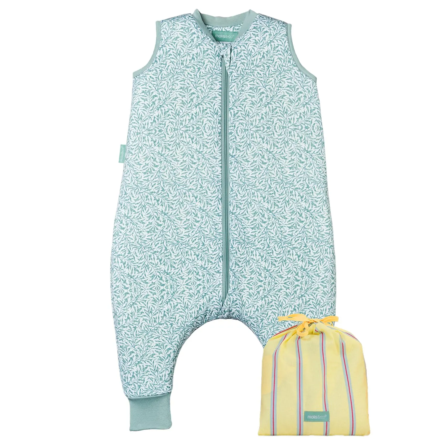 molis&co. Sacco Nanna con piedini Ines II, 1 TOG, 100% Cotone (Oeko-TEX 100), 3-6 mesi - immagine 1