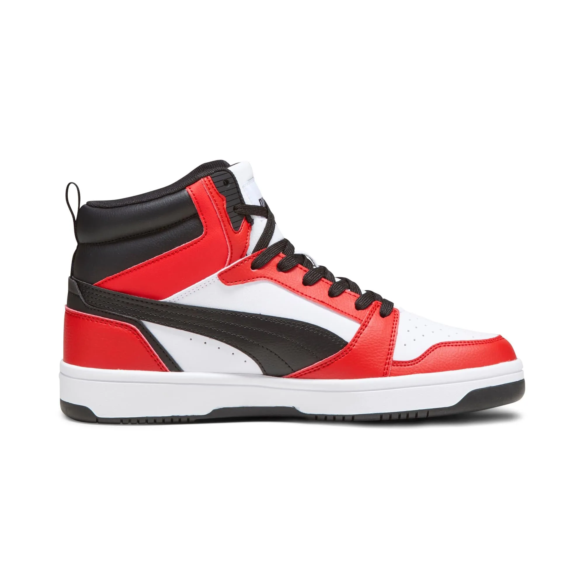 PUMA Rebound V6 Sneakers, White Black For All Time Red, 46 EU - immagine 5