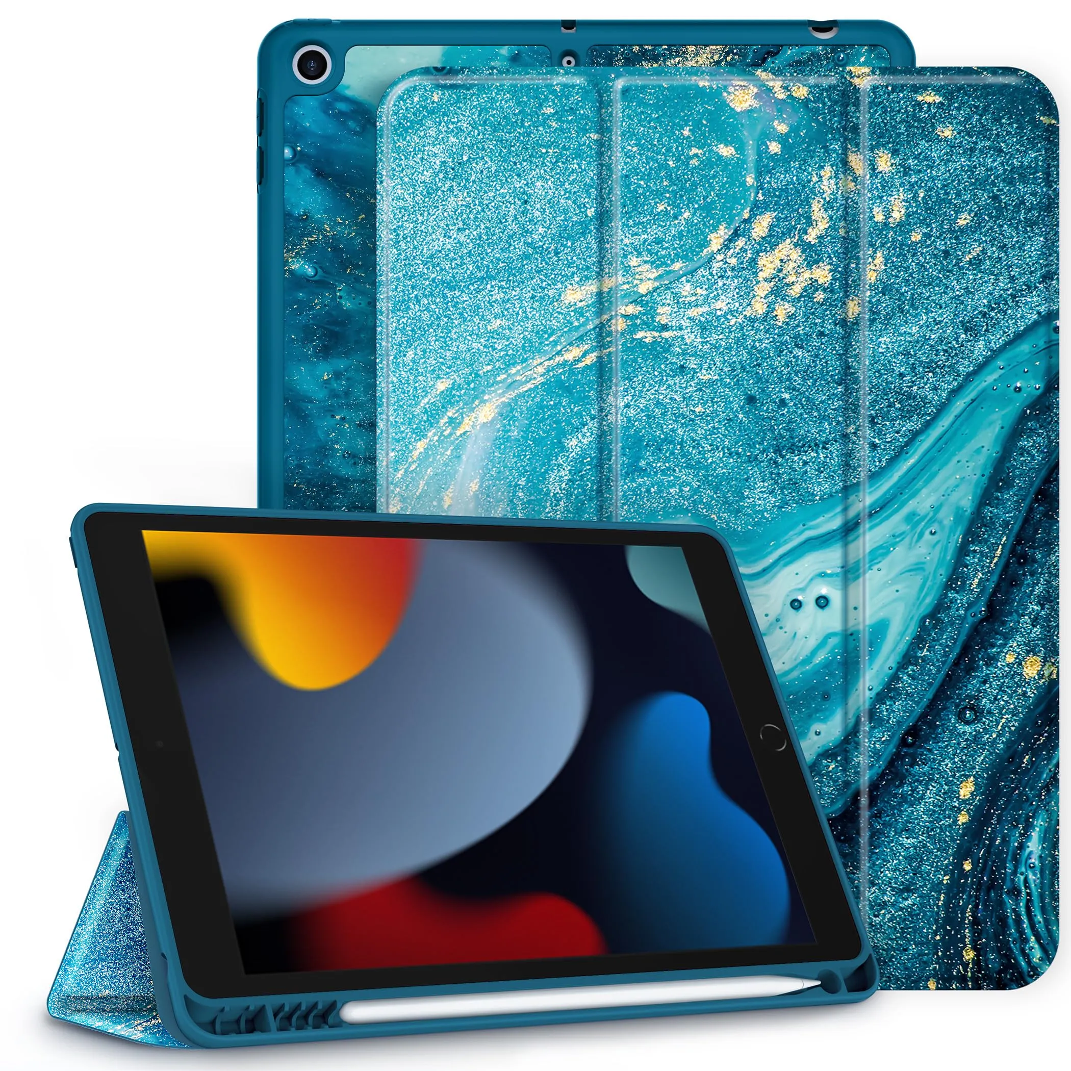 CACOE Cover per iPad 9a / 8a / 7a Generazione (10,2 pollici) - immagine 1