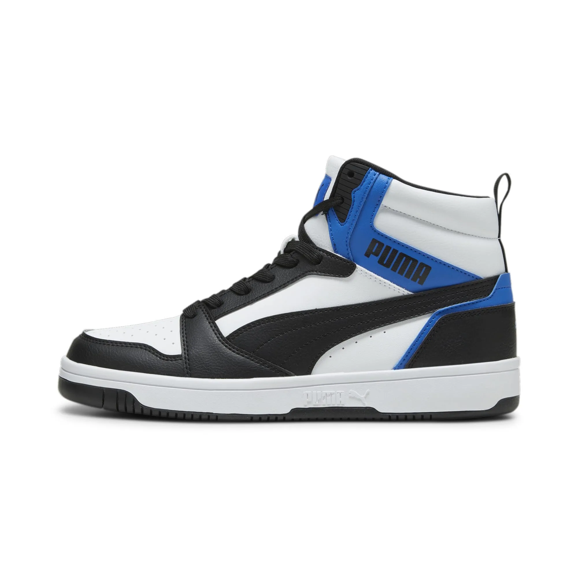 PUMA Rebound V6 Unisex Sneakers - Black White Team Royal, 39 EU - immagine 5