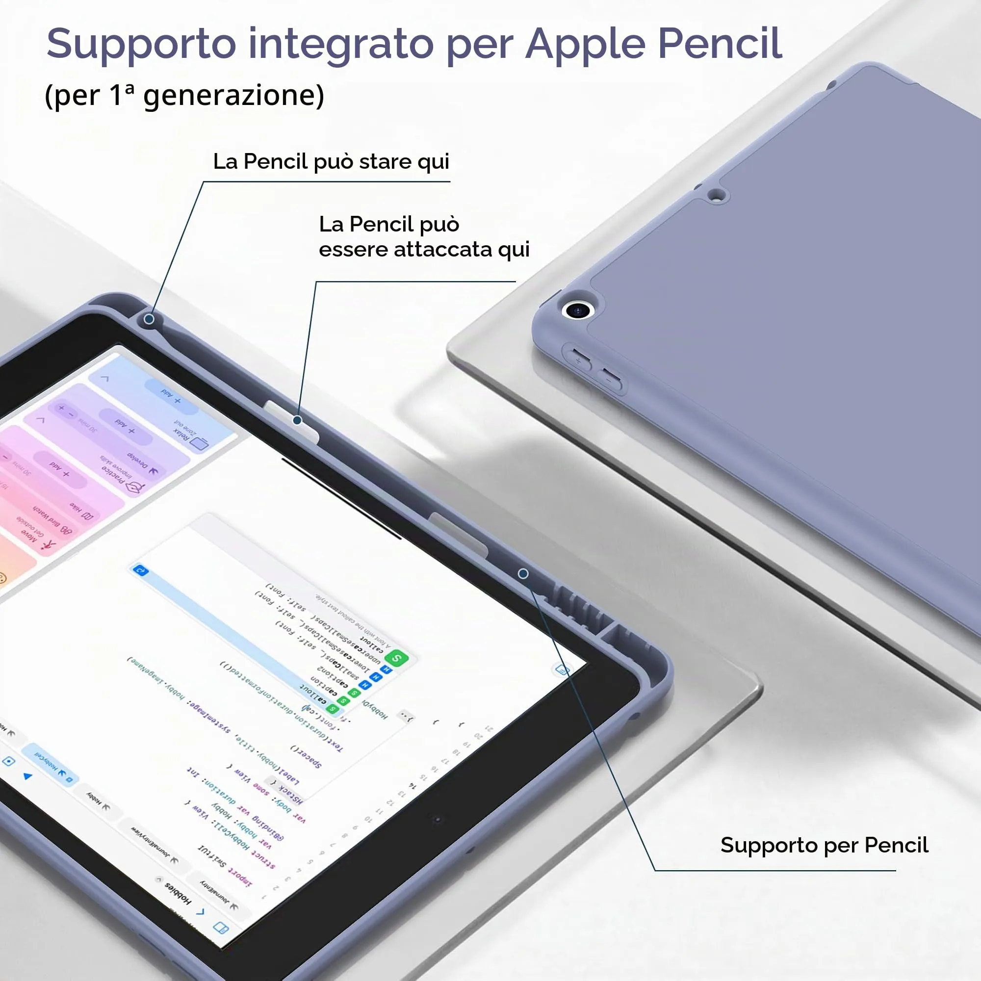 CACOE Cover per iPad 9ª / 8ª / 7ª Generazione 10,2 pollici - immagine 3