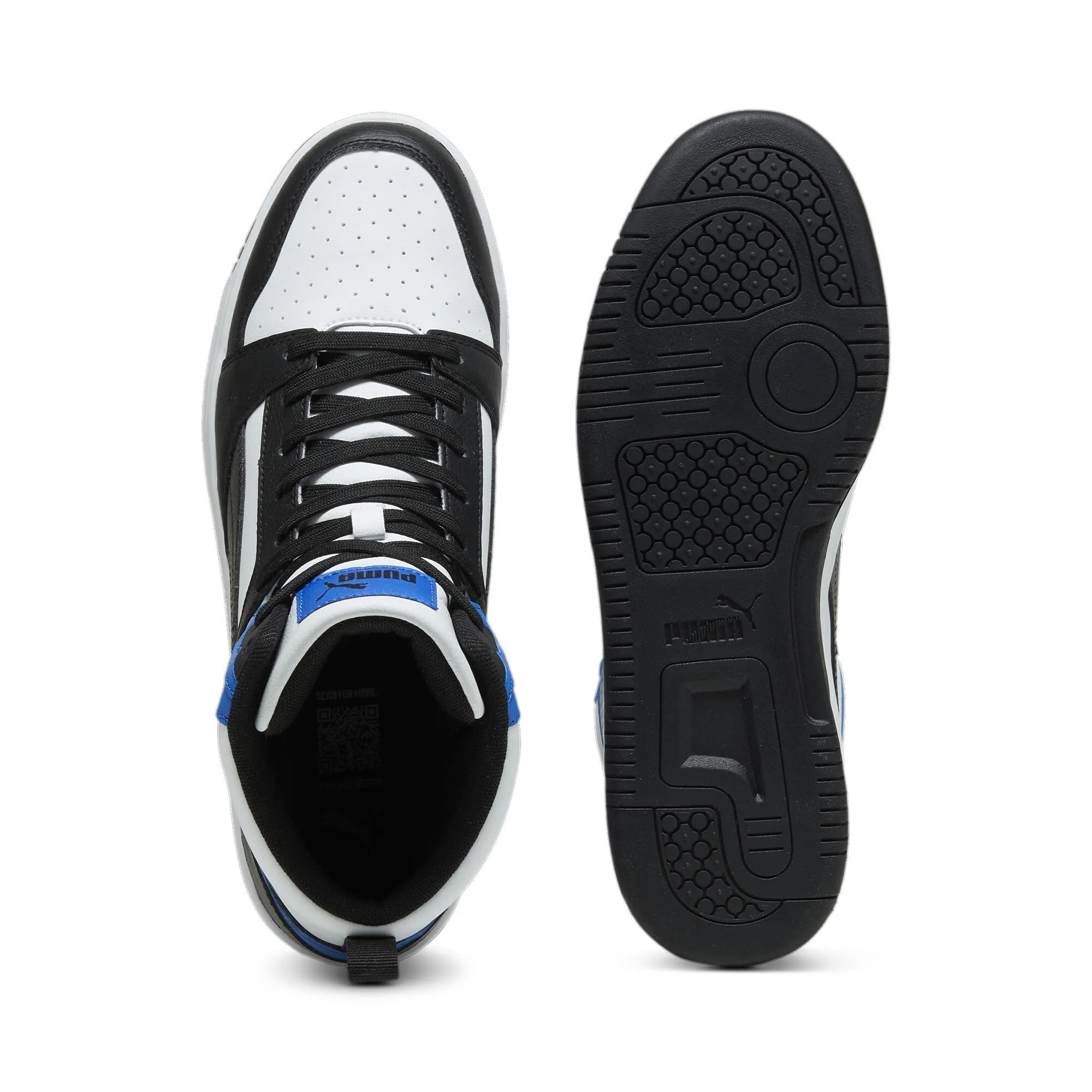 PUMA Rebound V6, Black White Team Royal, 40 EU - immagine 6