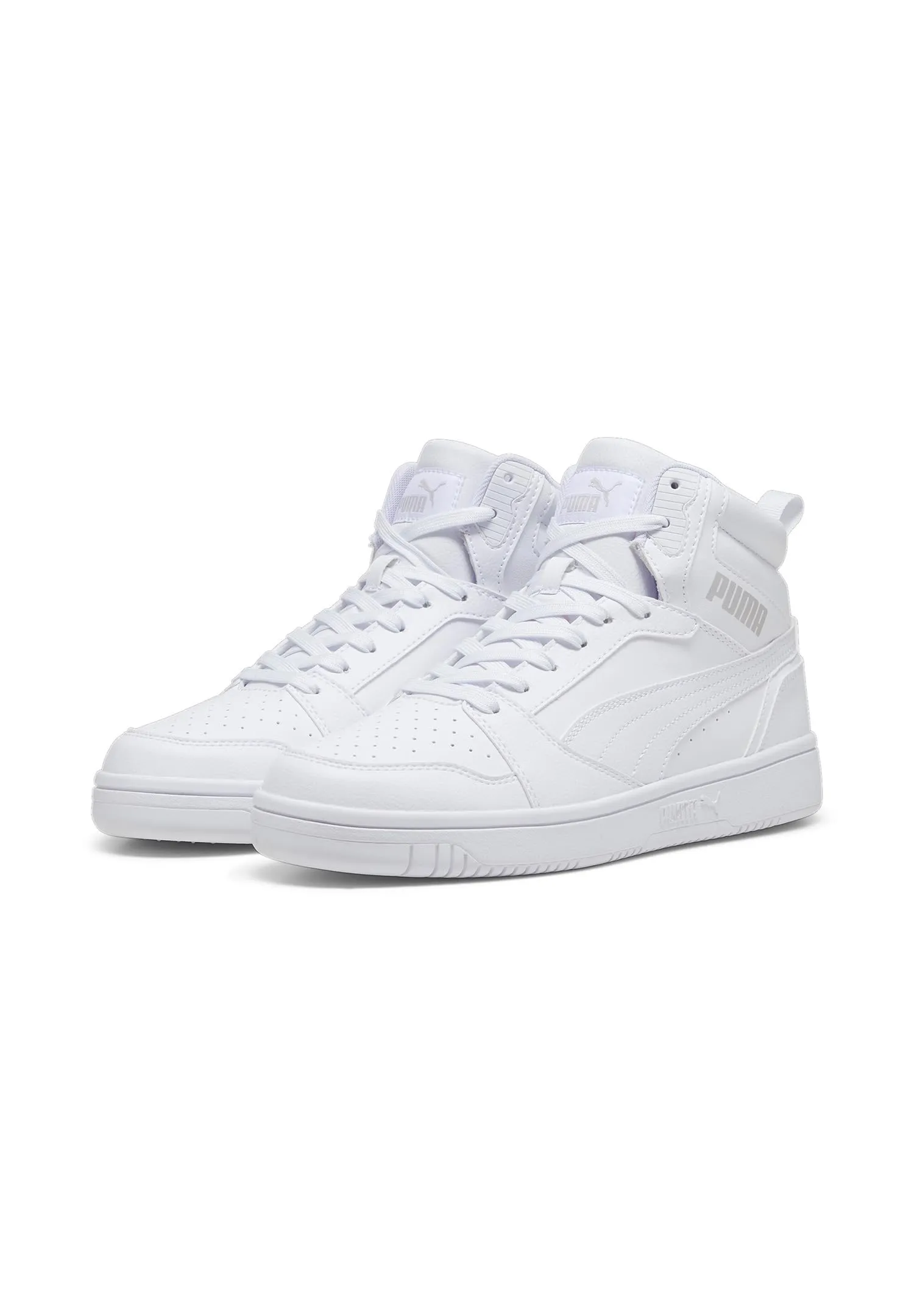 PUMA Rebound V6 Unisex Adult Sneakers - White White Cool Light Gray, 48.5 EU - immagine 1