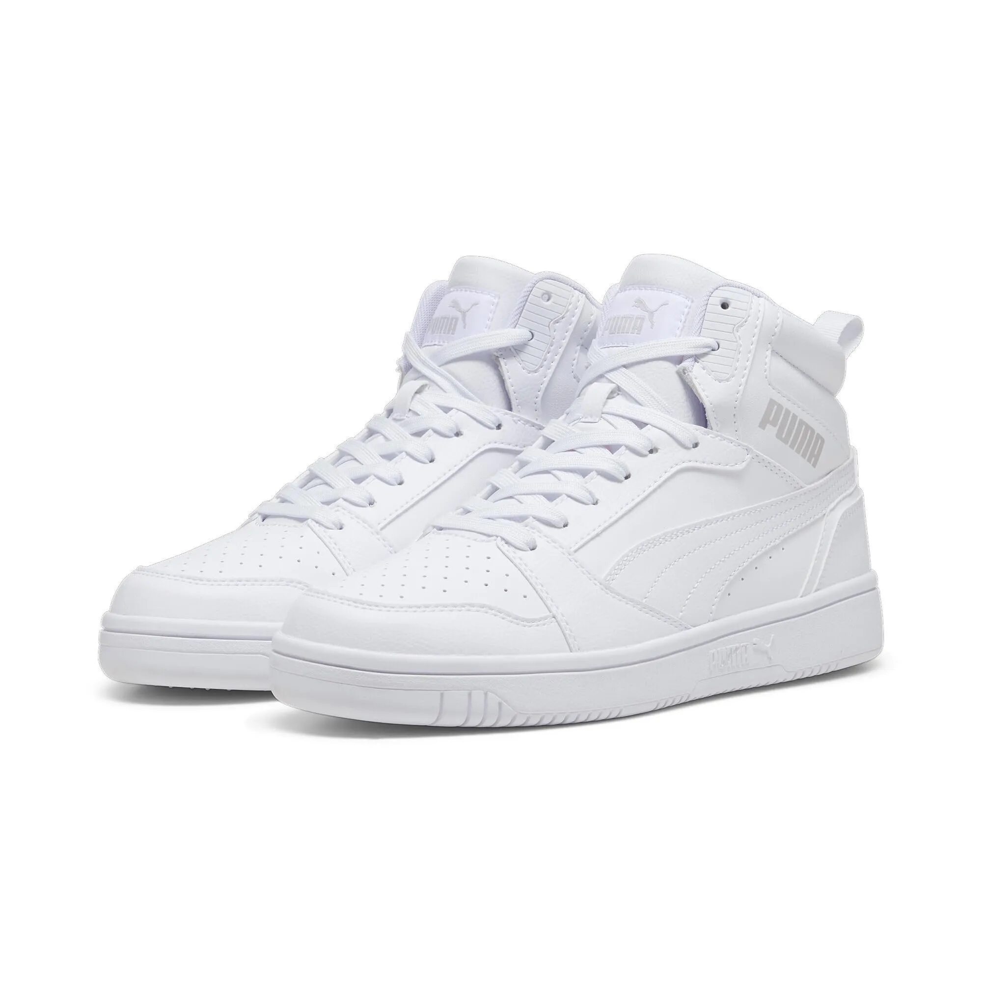 PUMA Rebound V6 Unisex Adult Sneakers - White White Cool Light Gray, 38 EU - immagine 2
