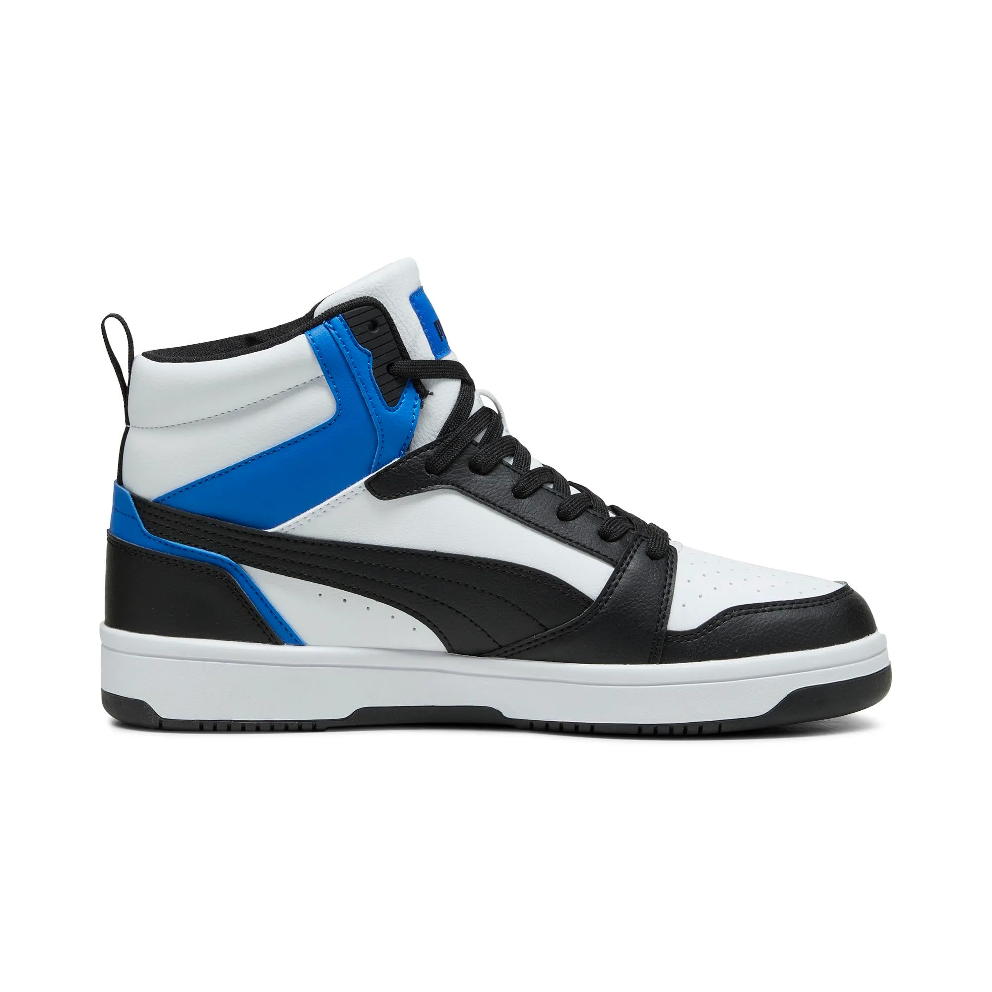 PUMA Rebound V6 Unisex Adult Sneakers - Black White Team Royal, 37.5 EU - immagine 6