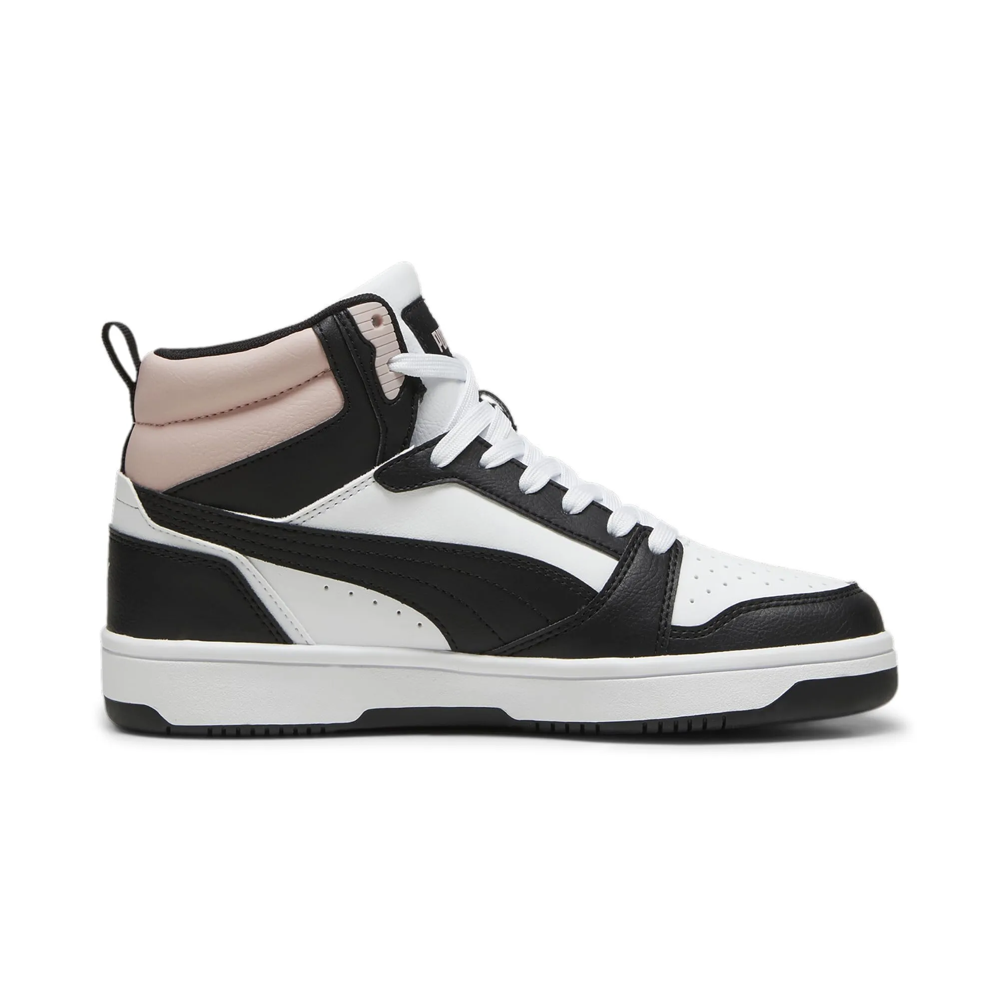 Puma Rebound V6 Unisex Sneakers - White Black Mauve Mist, 42.5 EU - immagine 8