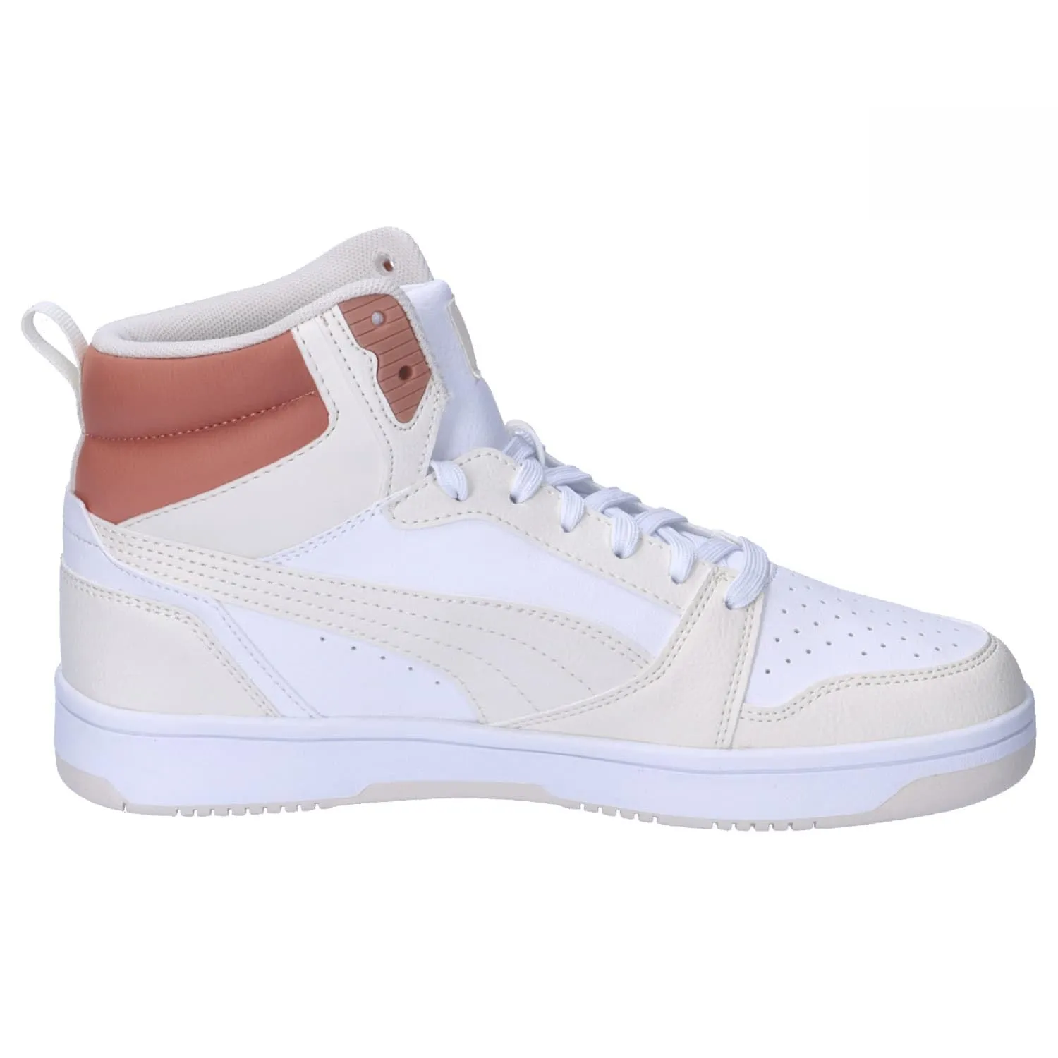 PUMA Rebound V6 Unisex Adult Sneakers - White Frosted Ivory Deeva Peach, 37 EU - immagine 9
