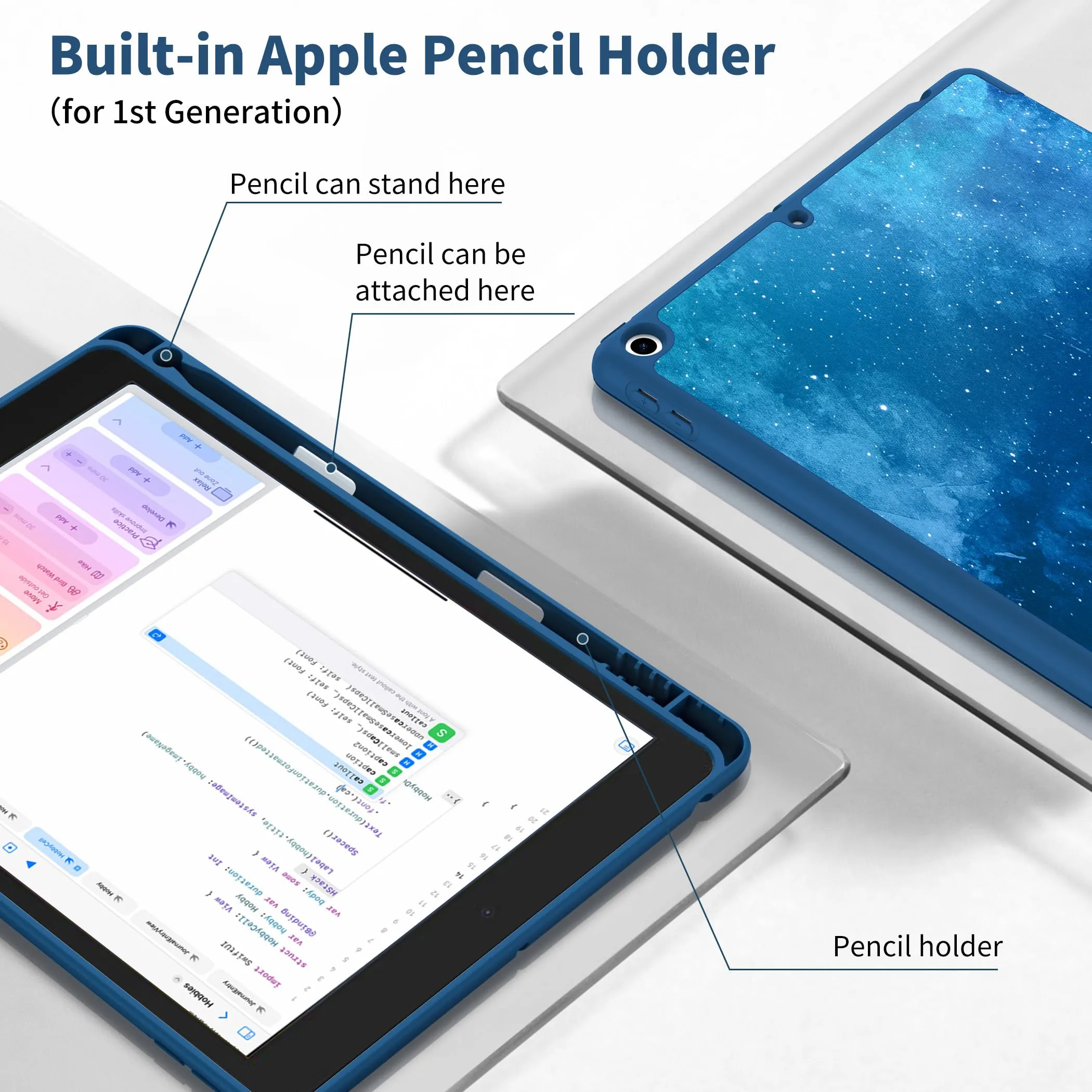 CACOE Cover per iPad 9a / 8a / 7a Generazione 10,2 pollici - immagine 5