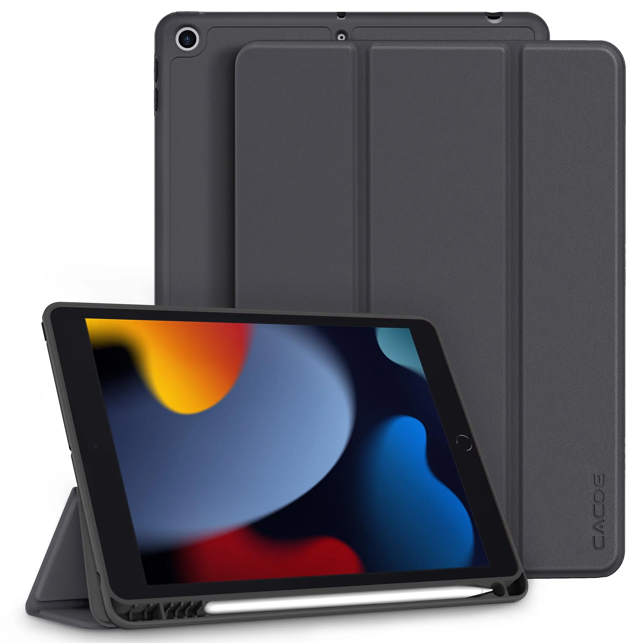 CACOE Cover per iPad 9a/8a/7a Generazione 10,2 pollici - immagine 1