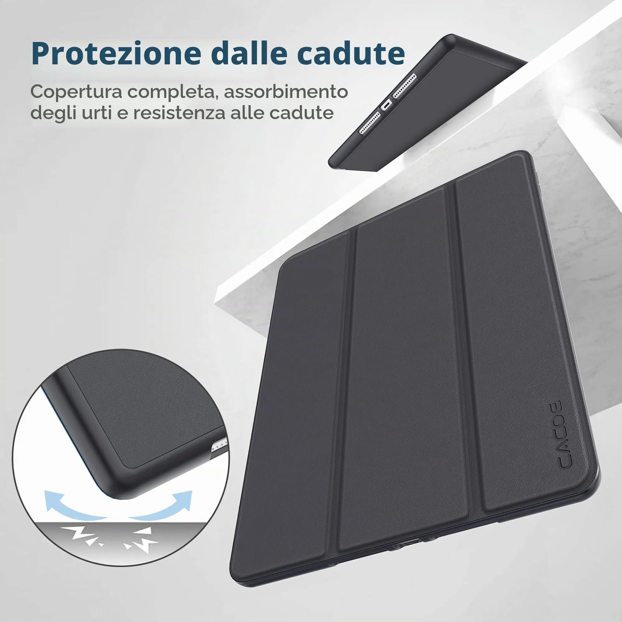 CACOE Cover per iPad 9a/8a/7a Generazione 10,2 pollici - immagine 6