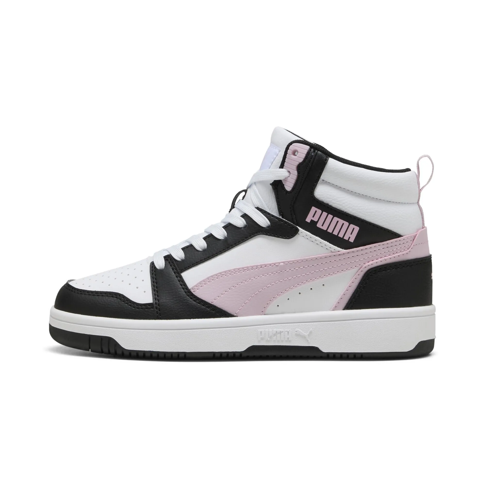 PUMA Rebound V6 White Rose Mauve Black, 37.5 EU - immagine 3