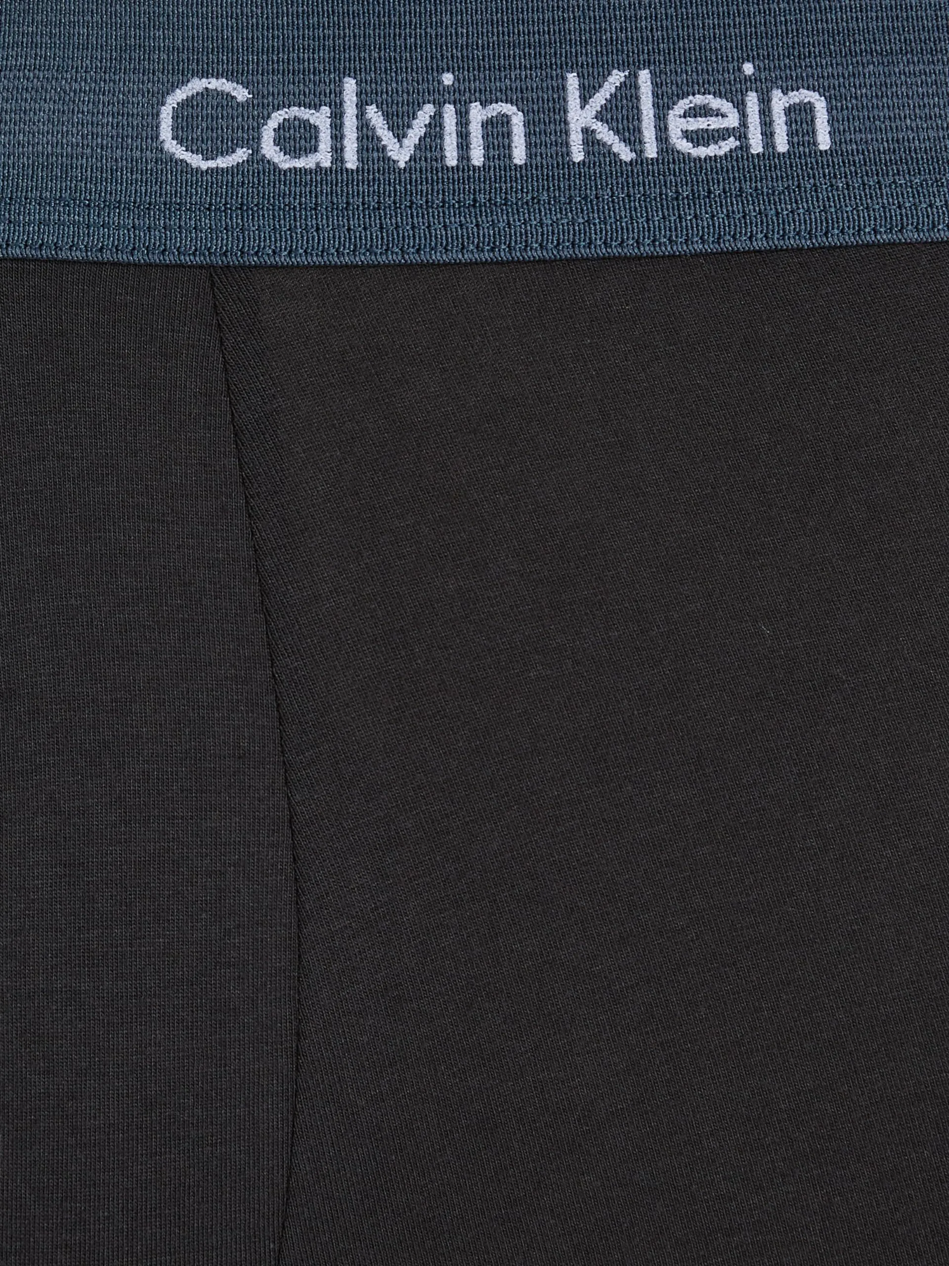Calvin Klein Uomo Pantaloncini Boxer Vita Bassa, Confezione da 3, Nero (B- Ink, Ash, Troposphere), S - immagine 5