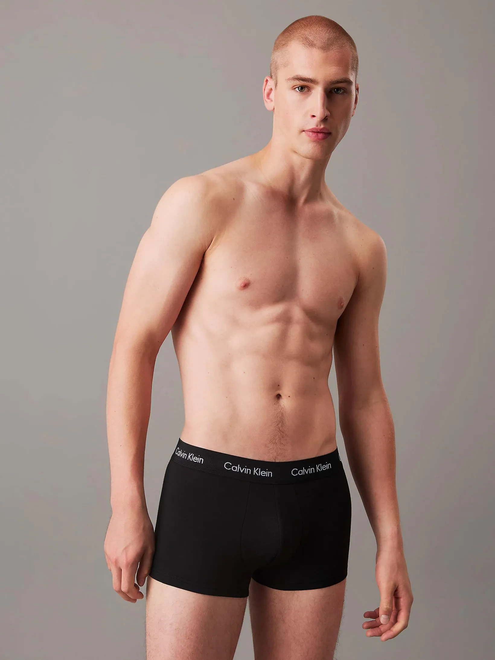 Calvin Klein Uomo Pantaloncini Boxer Vita Bassa, Confezione da 3, Blu (Black, Shade, Slate Turquoise), XL - immagine 4