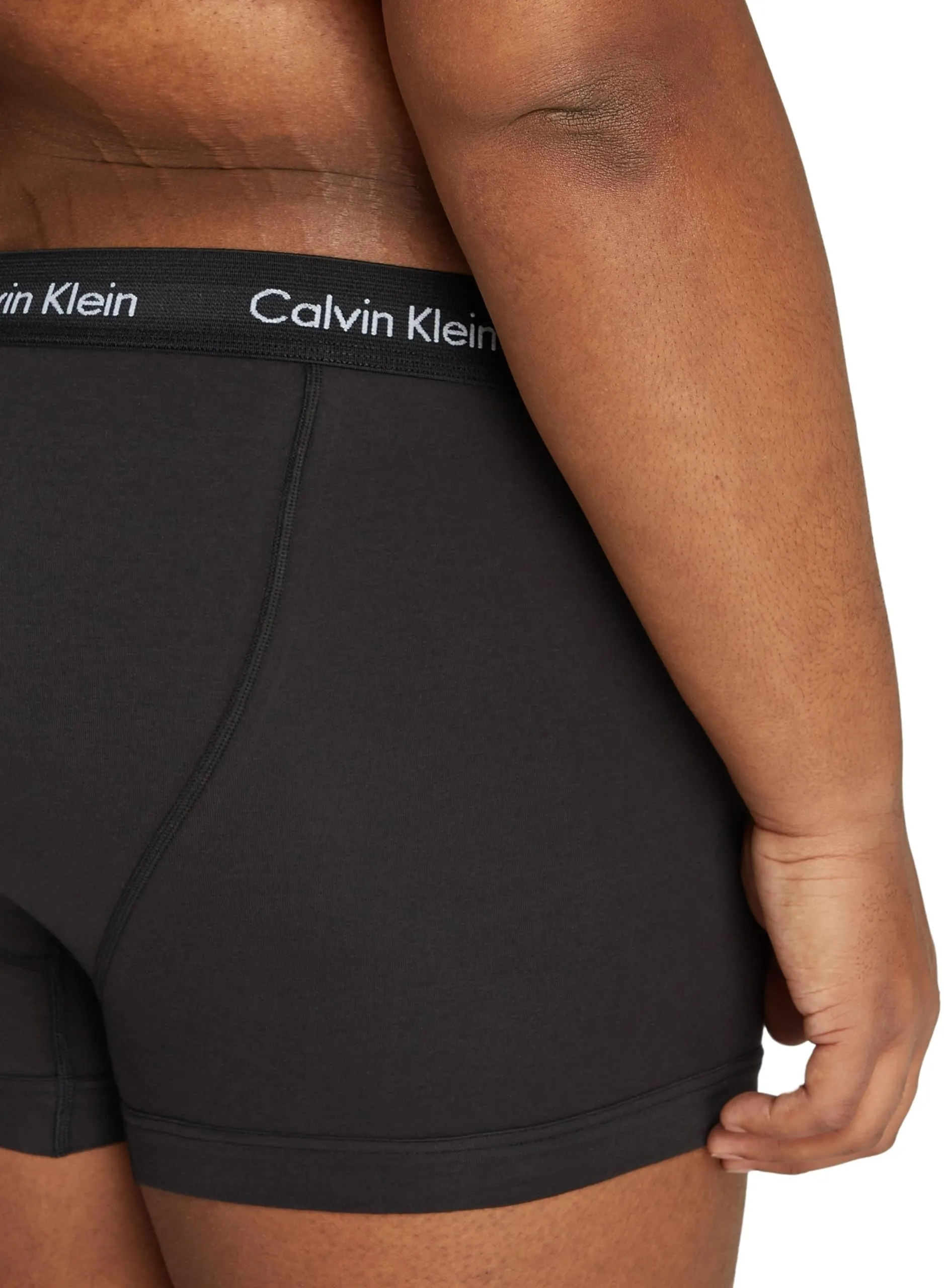 Calvin Klein Uomo Pantaloncini Boxer Vita Bassa, Confezione da 3, Blu (Black, Shade, Slate Turquoise), XL - immagine 5