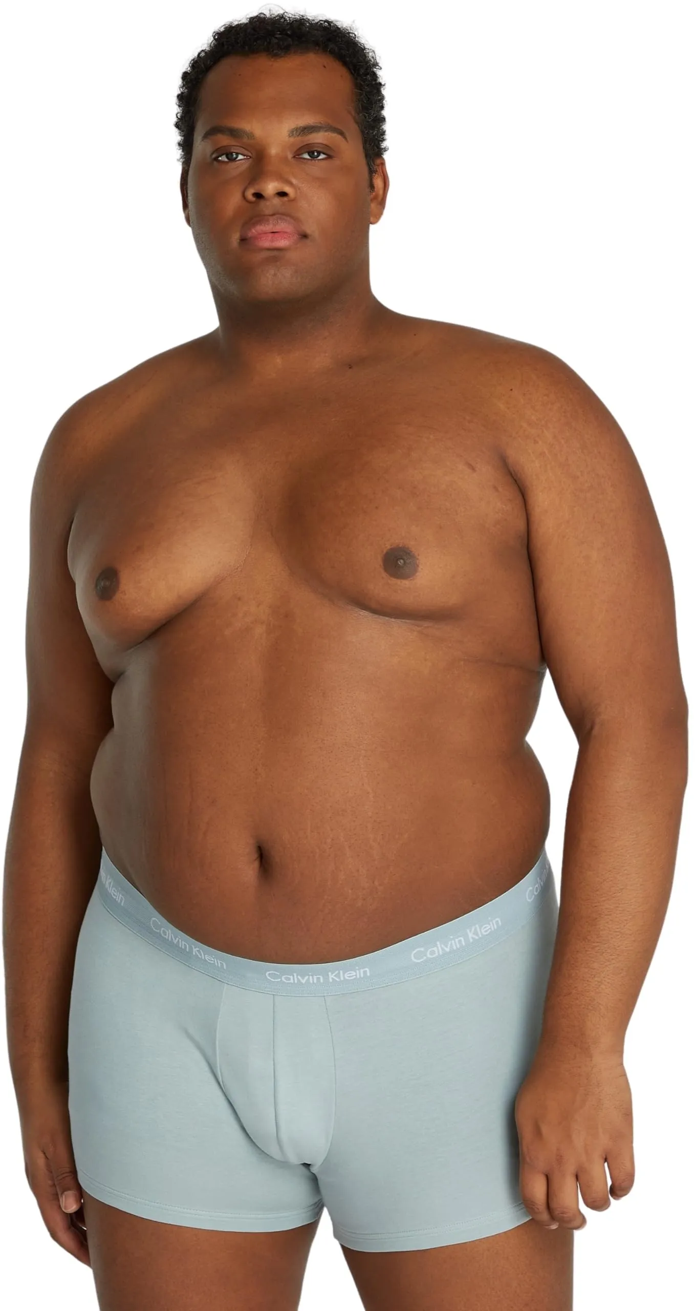 Calvin Klein Uomo Pantaloncini Boxer Vita Bassa, Confezione da 3, Blu (Black, Shade, Slate Turquoise), XL - immagine 6