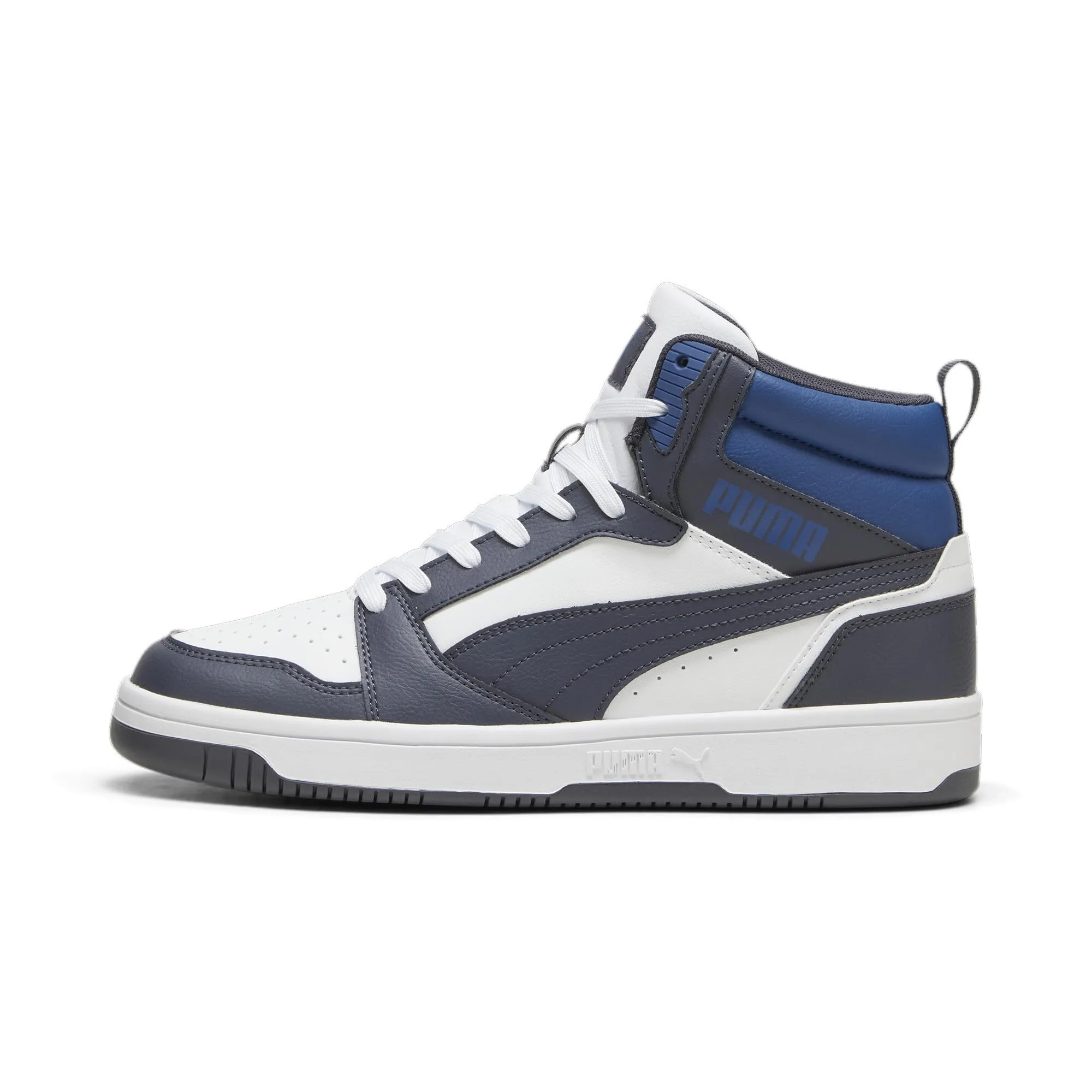 PUMA Rebound V6, White Galactic Gray Clyde Royal, 40 EU - immagine 5