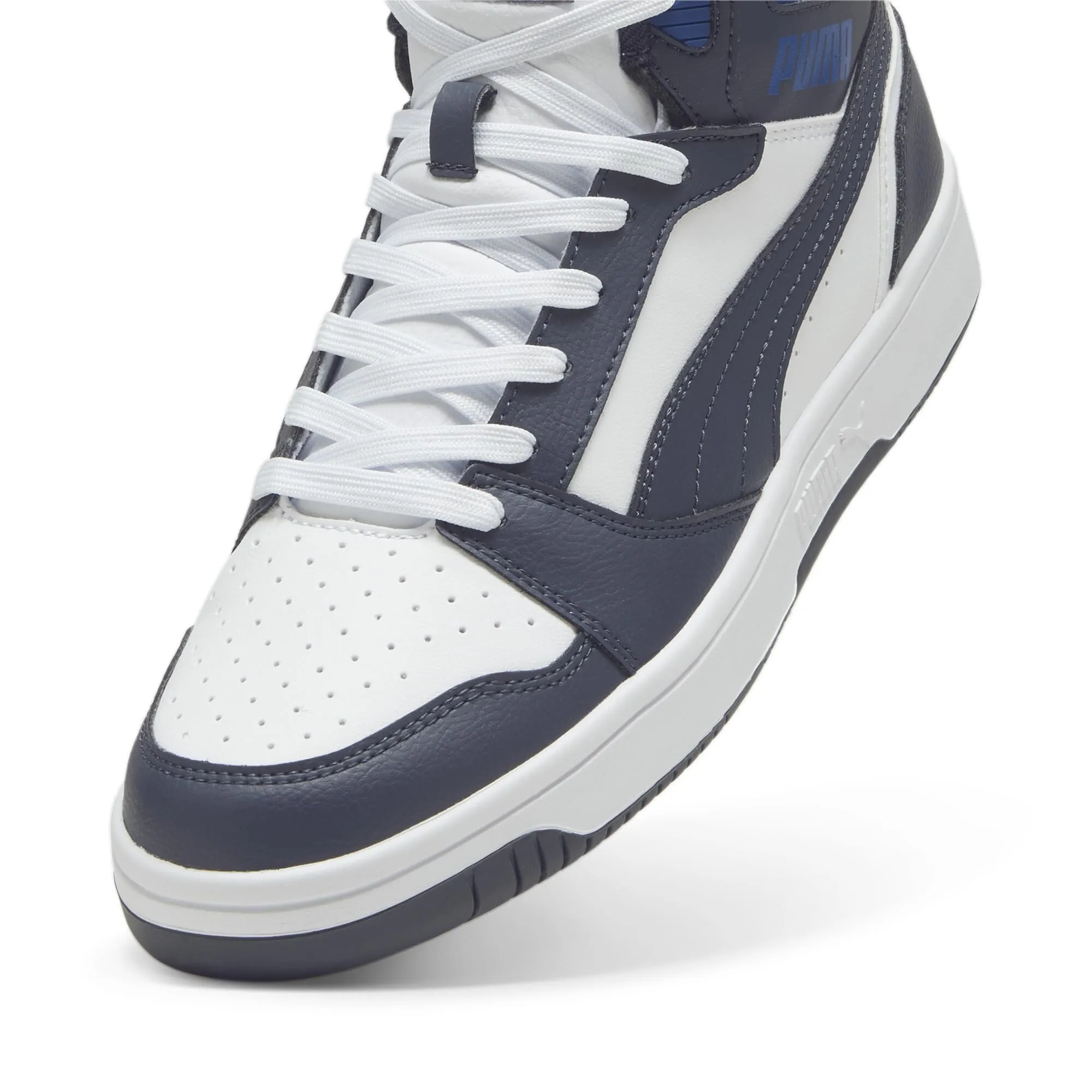 PUMA Rebound V6, White Galactic Gray Clyde Royal, 40 EU - immagine 8