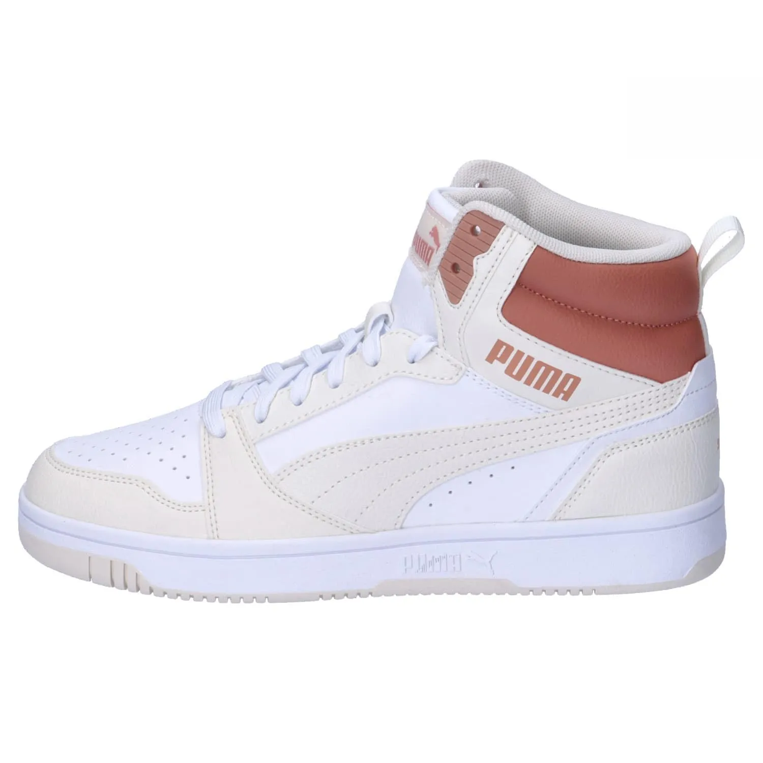PUMA Rebound V6 Unisex Adult Sneakers - White Frosted Ivory Deeva Peach, 39 EU - immagine 2
