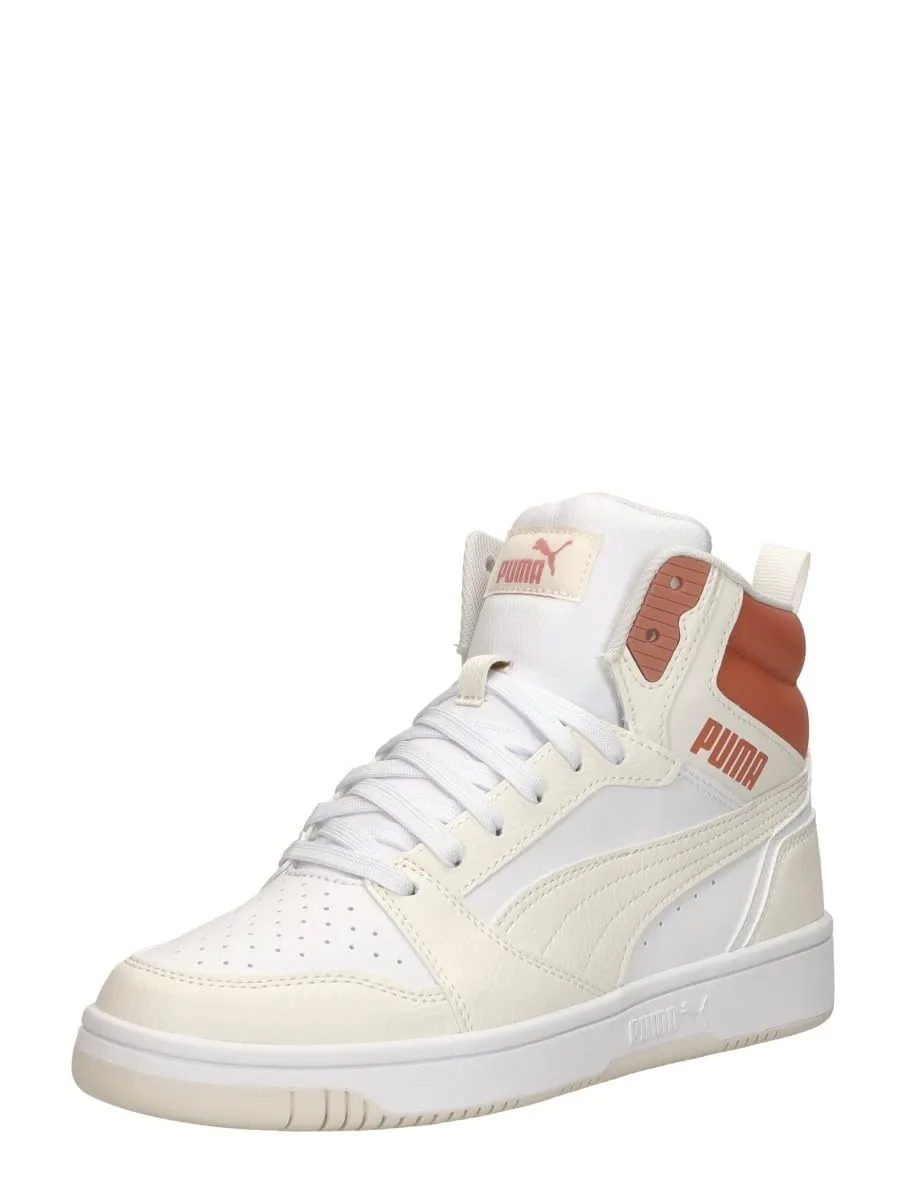 PUMA Rebound V6 Unisex Adult Sneakers - White Frosted Ivory Deeva Peach, 39 EU - immagine 4