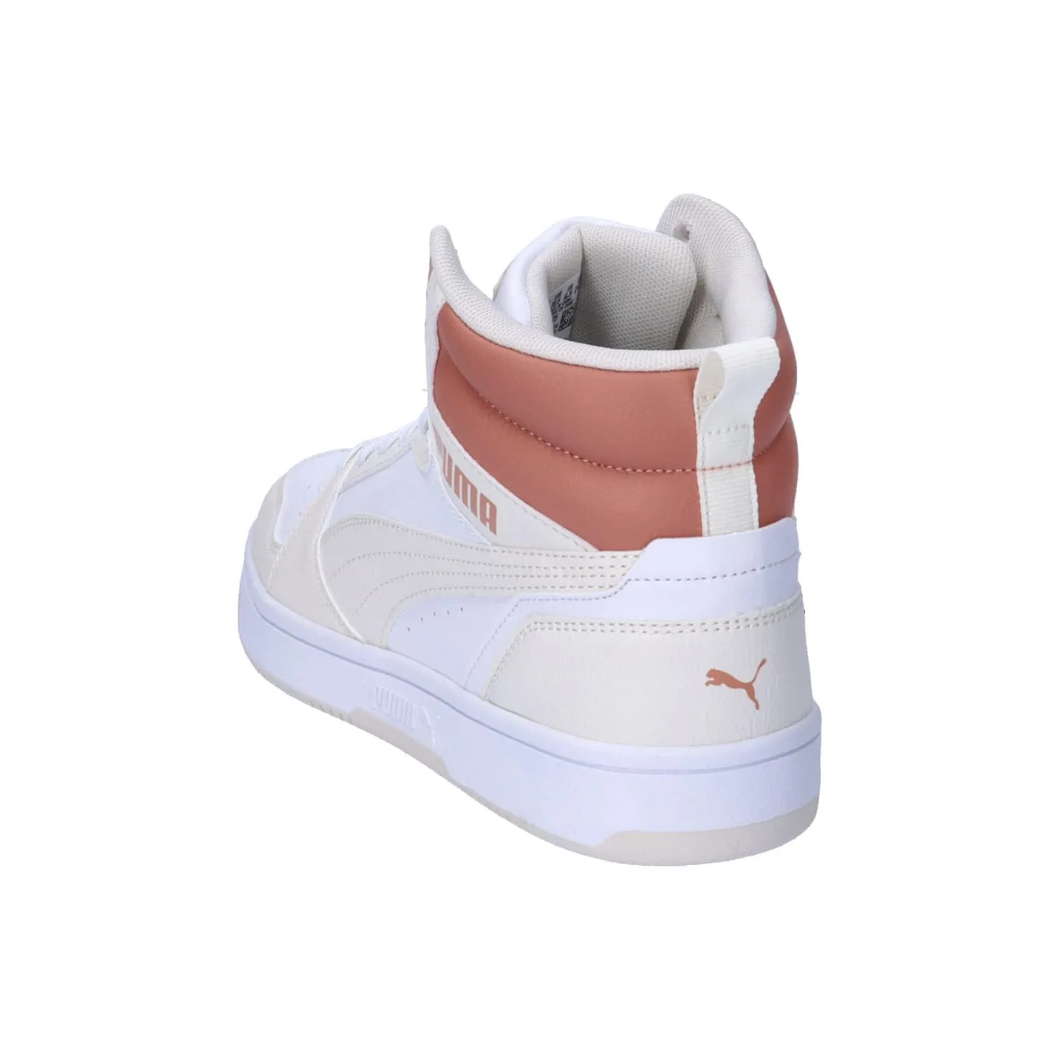 PUMA Rebound V6 Unisex Adult Sneakers, White Frosted Ivory Deeva Peach, 38.5 EU - immagine 5