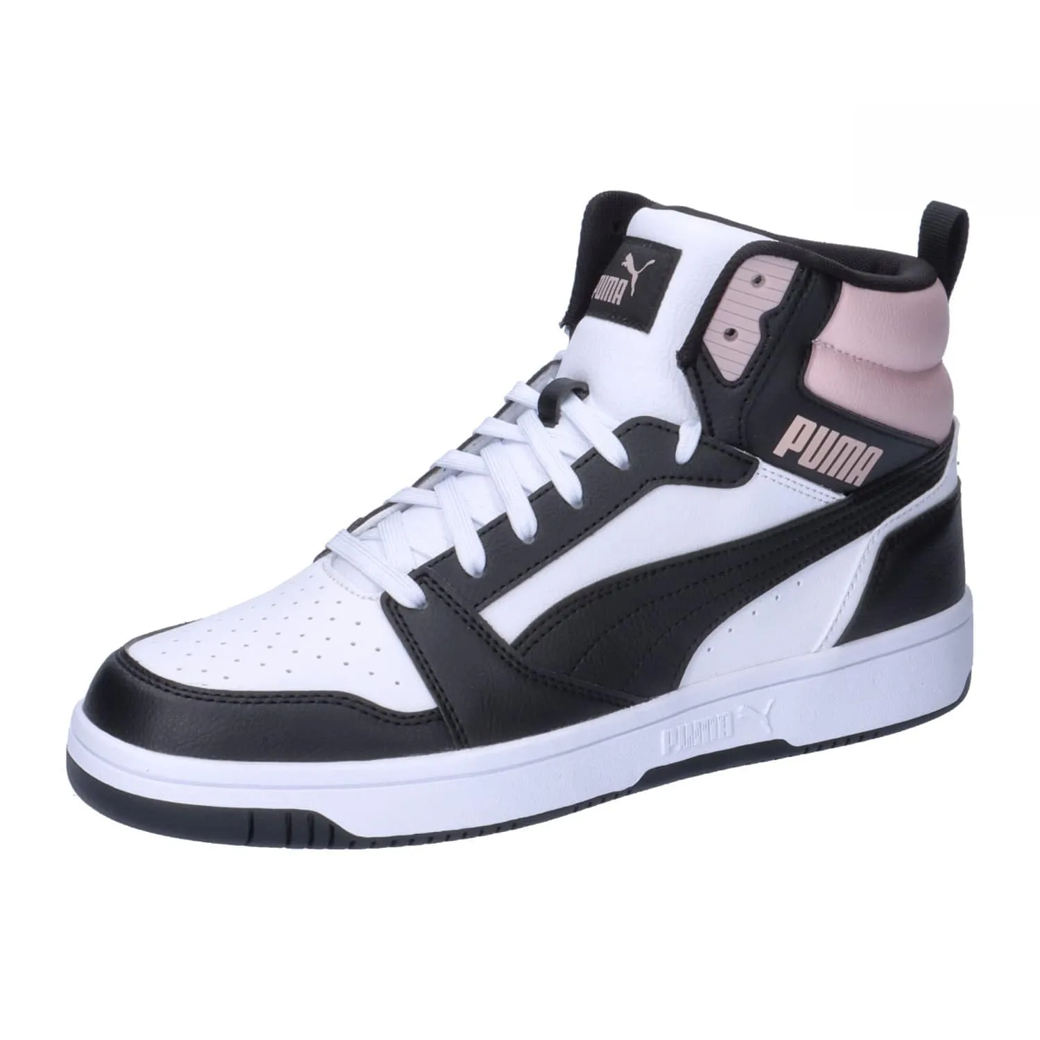 PUMA Rebound V6, White Black Mauve Mist, 38.5 EU - immagine 1