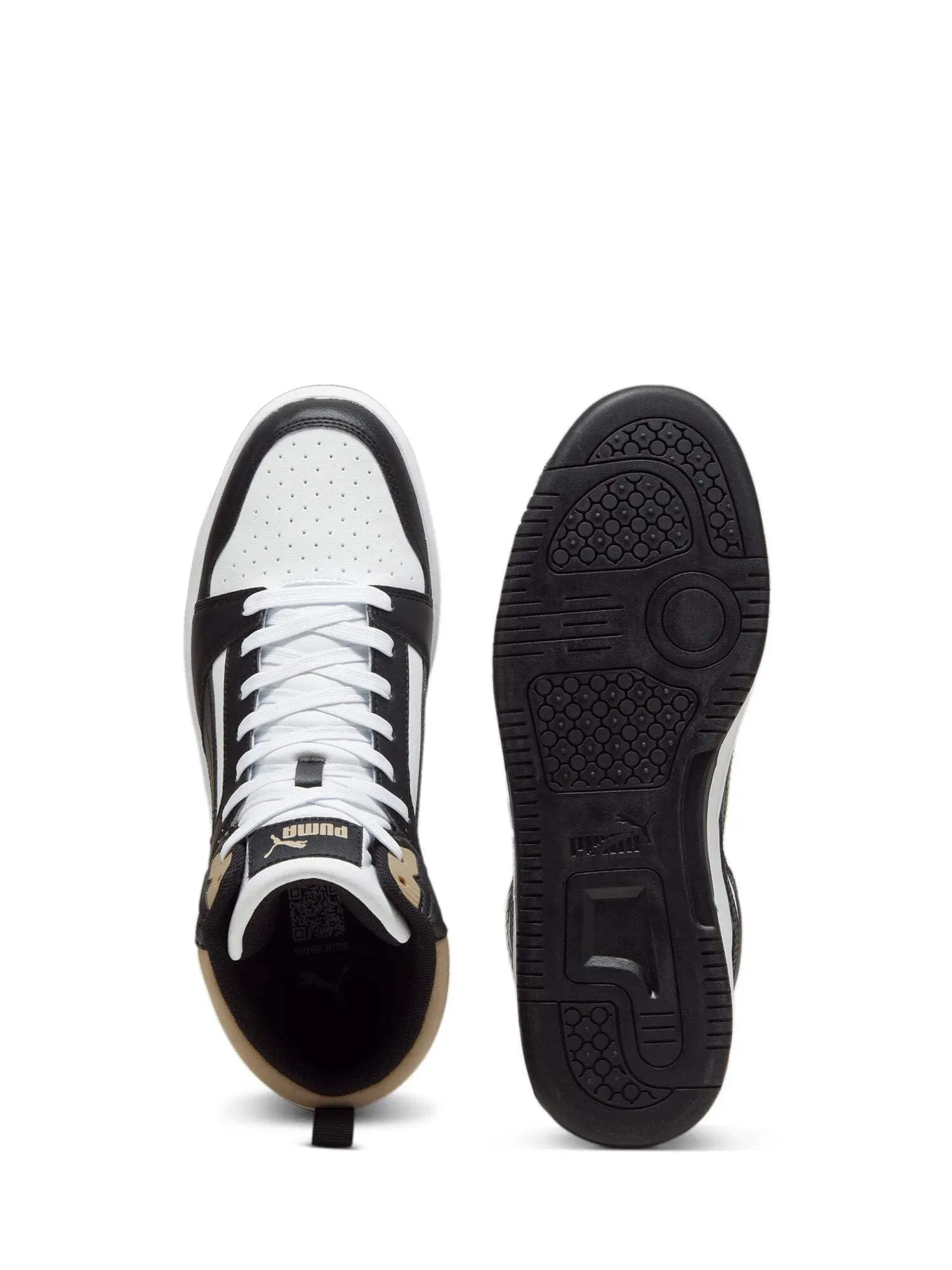 PUMA Rebound V6 Bianche, Nere - immagine 5