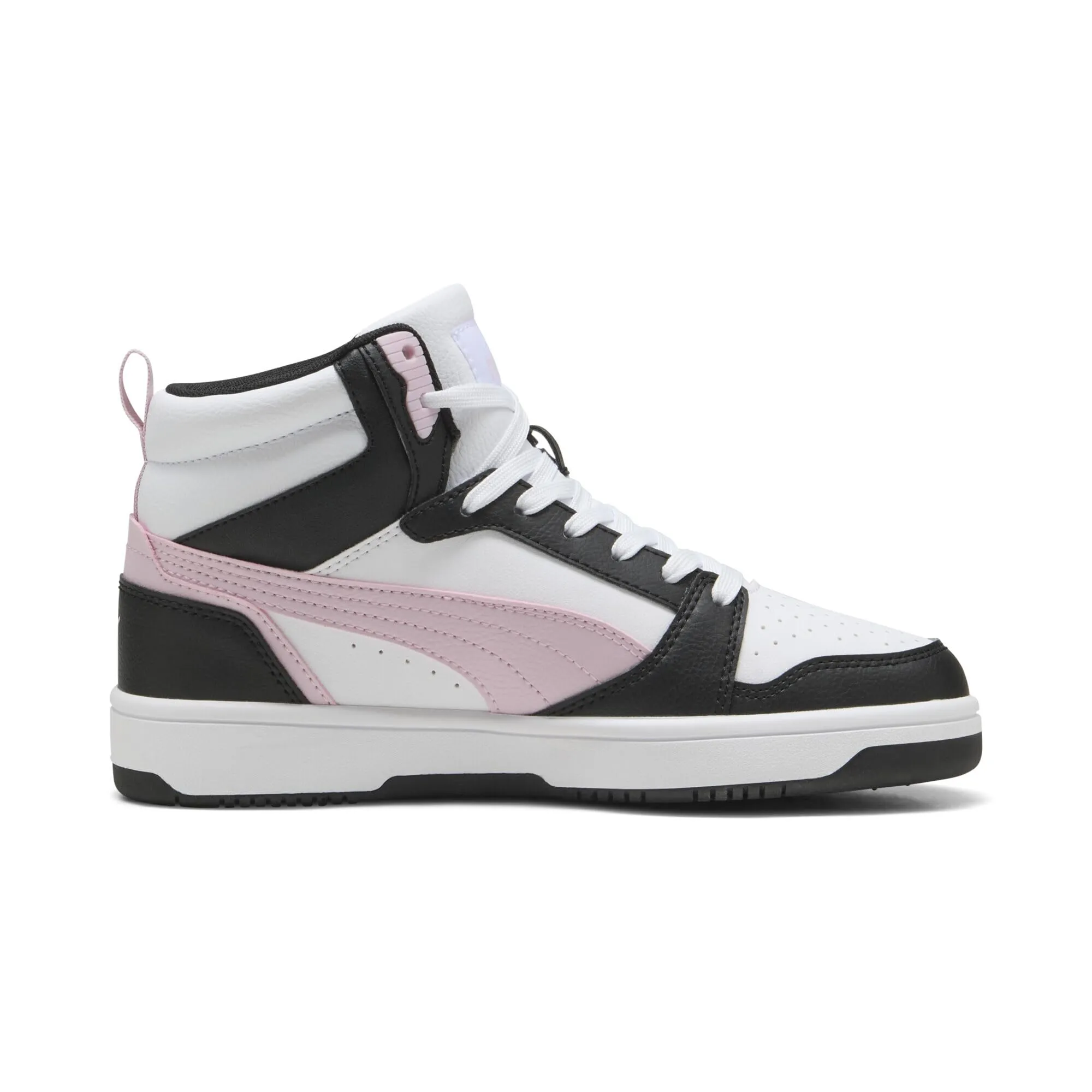 PUMA Rebound V6 Sneakers, White Rose Mauve Black, 47 EU - immagine 6