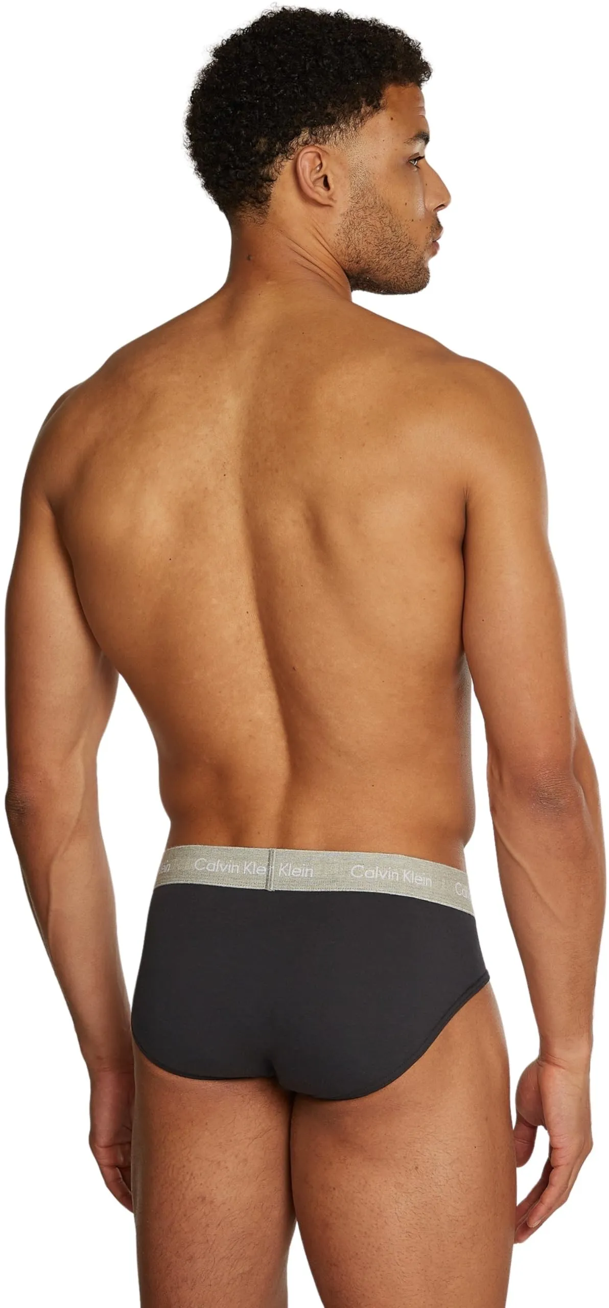 Calvin Klein Uomo Slip Hipster, 3 Pack, Black, Shade, Slate Turquoise, S - immagine 2
