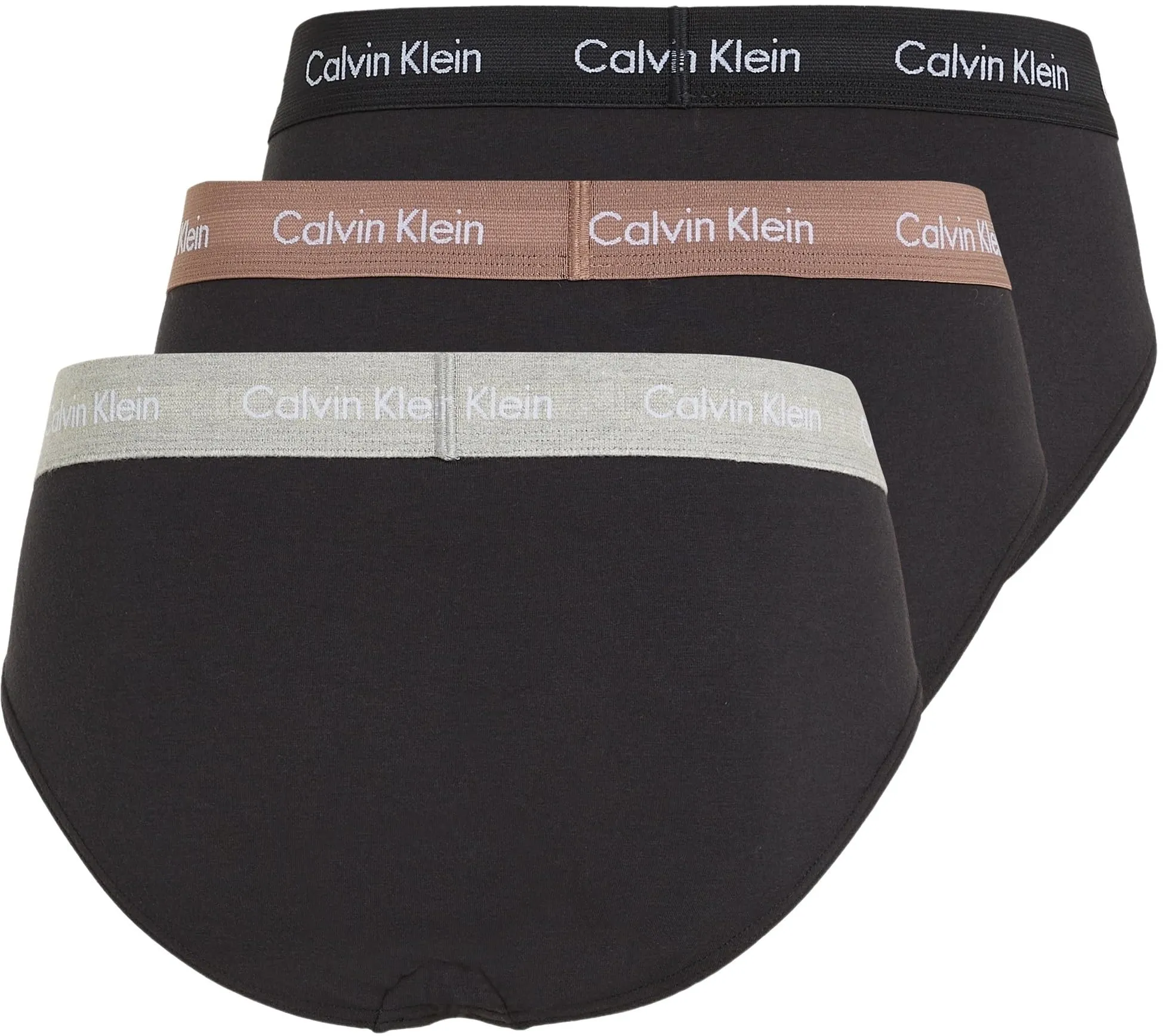 Calvin Klein Uomo Slip Hipster, 3 Pack, Black, Shade, Slate Turquoise, S - immagine 8