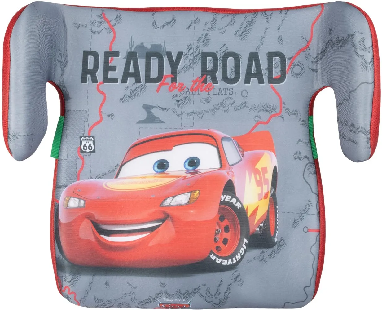 Tataway Seggiolino Alzatina Auto Bimbi Disney Cars I-Size ECE R129, 126-150 cm, 22-36 kg, Gruppo 3 - immagine 2