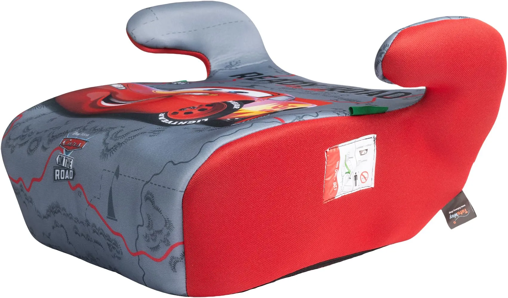 Tataway Seggiolino Alzatina Auto Bimbi Disney Cars I-Size ECE R129, 126-150 cm, 22-36 kg, Gruppo 3 - immagine 5