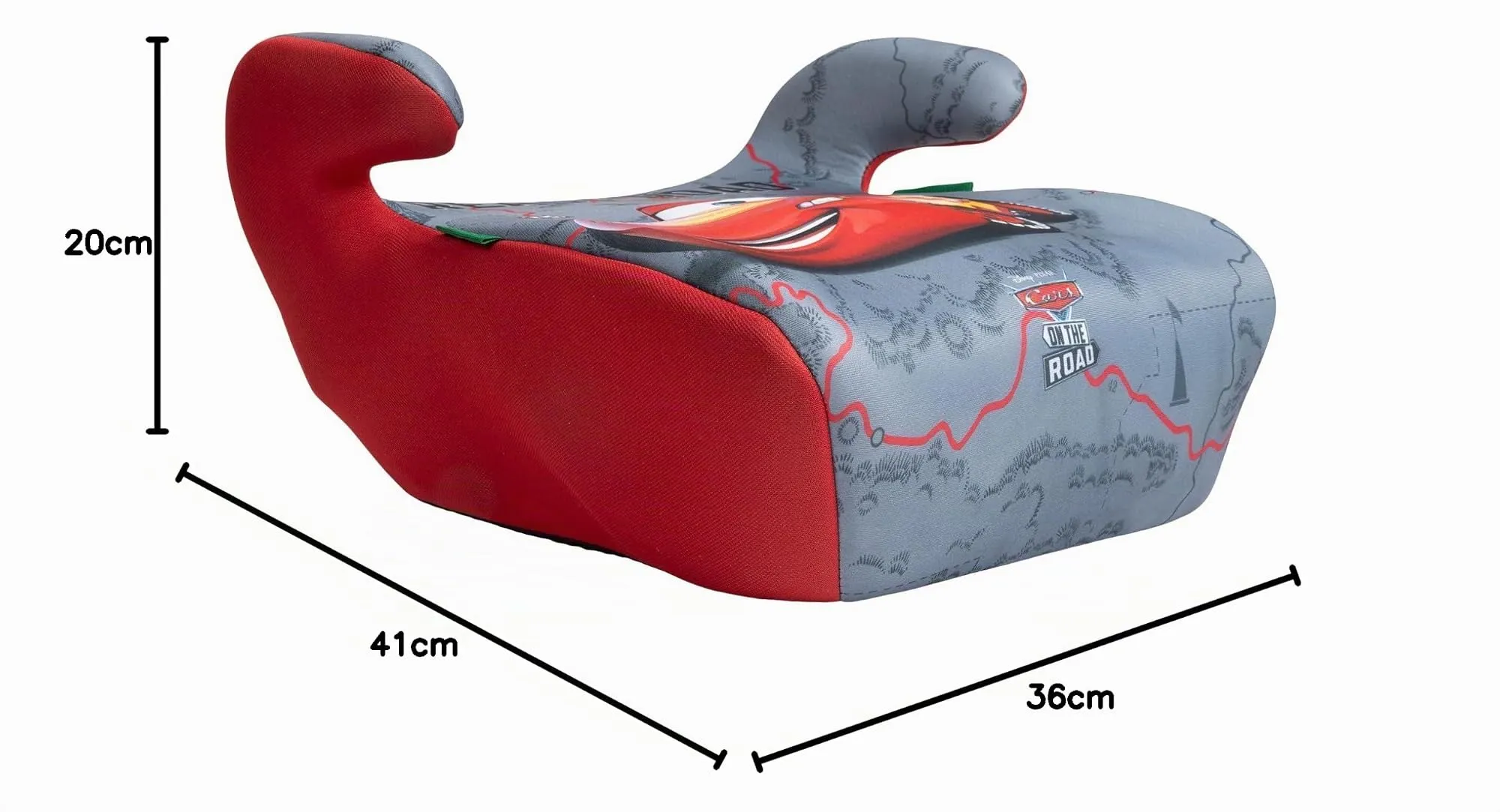 Tataway Seggiolino Alzatina Auto Bimbi Disney Cars I-Size ECE R129, 126-150 cm, 22-36 kg, Gruppo 3 - immagine 9